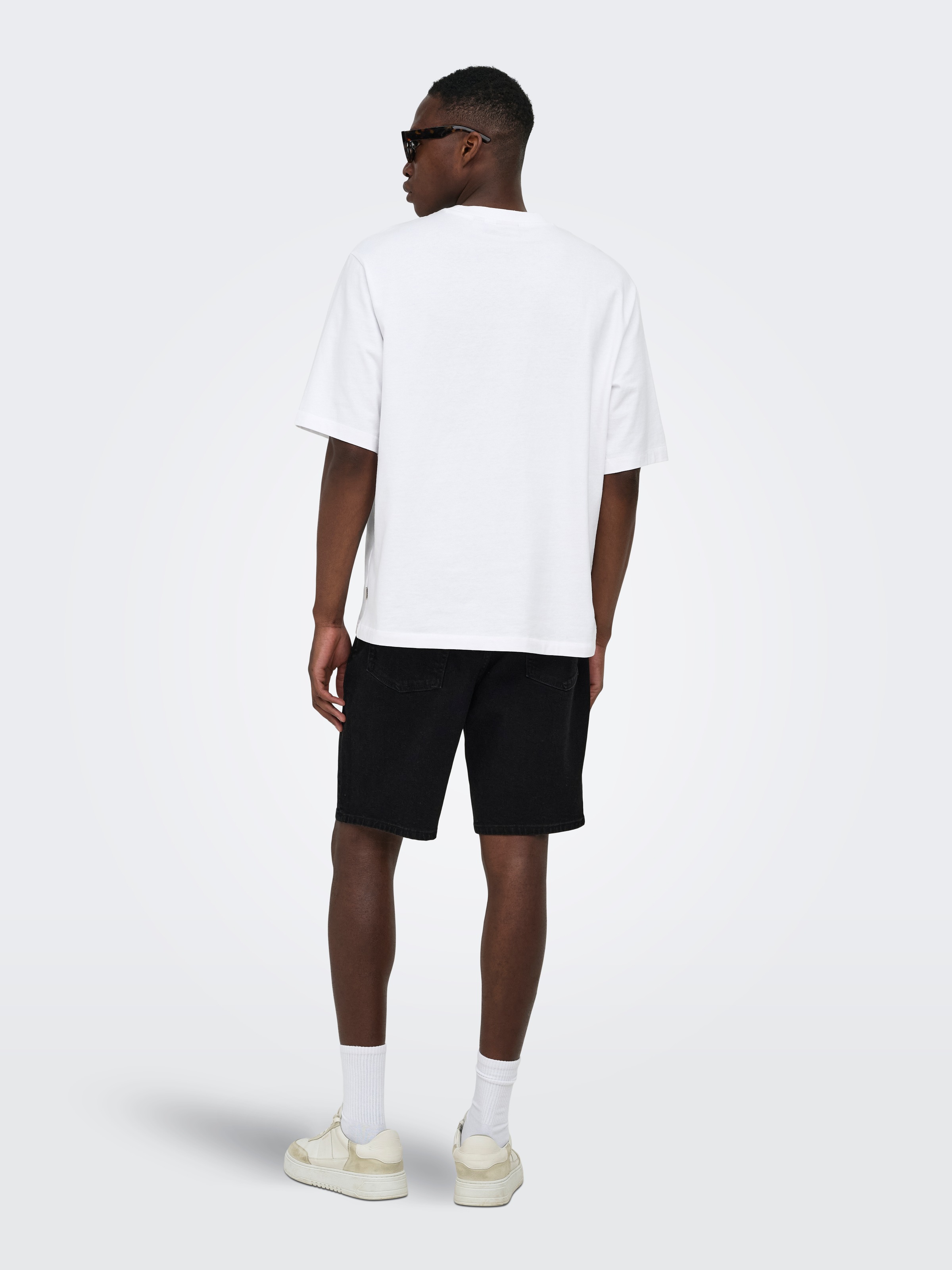 ONLY & SONS Shorts »ONSFADE STRETCH SHORTS BOX CRO DNM OTL«