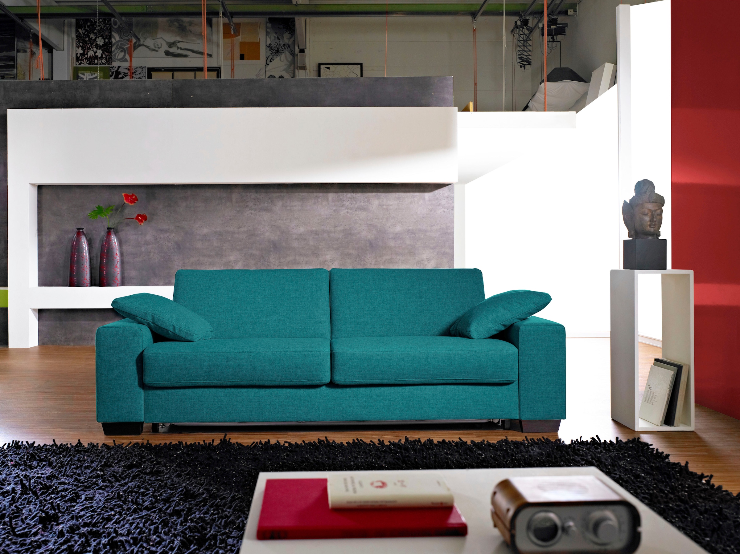 Bali Schlafsofa »Norwalk«, Dauerschlaffunktion, mit Unterfederung / Lattenr günstig online kaufen