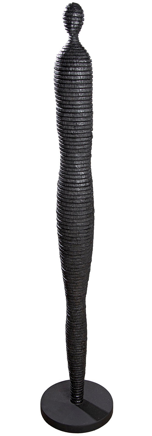 Casablanca by Gilde Dekofigur »Skulptur groß Lorient schwarz« günstig online kaufen