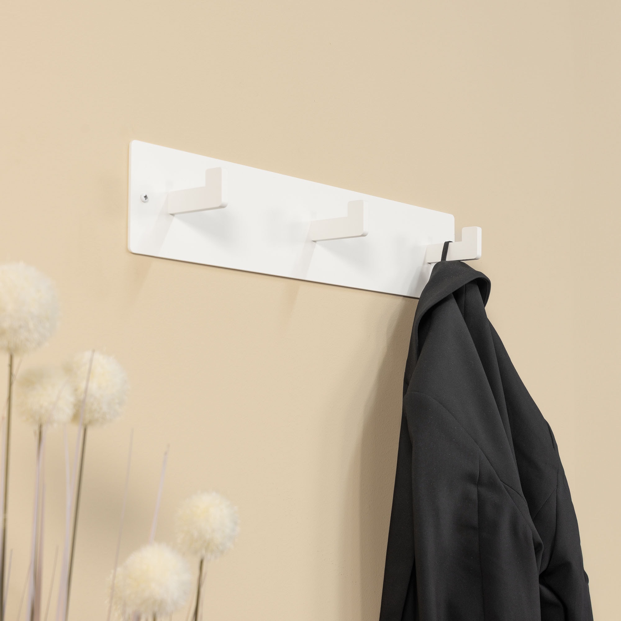 Spinder Design Garderobenhaken »LEATHERMAN 3« Kompakter Garderobenständer aus Stahl mit 3 Haken