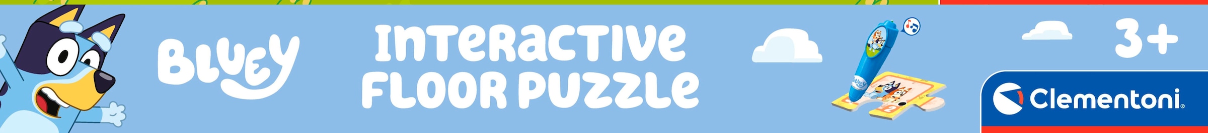 Clementoni® Puzzle »Quiz-Bodenpuzzle - Bluey« Made in Europe