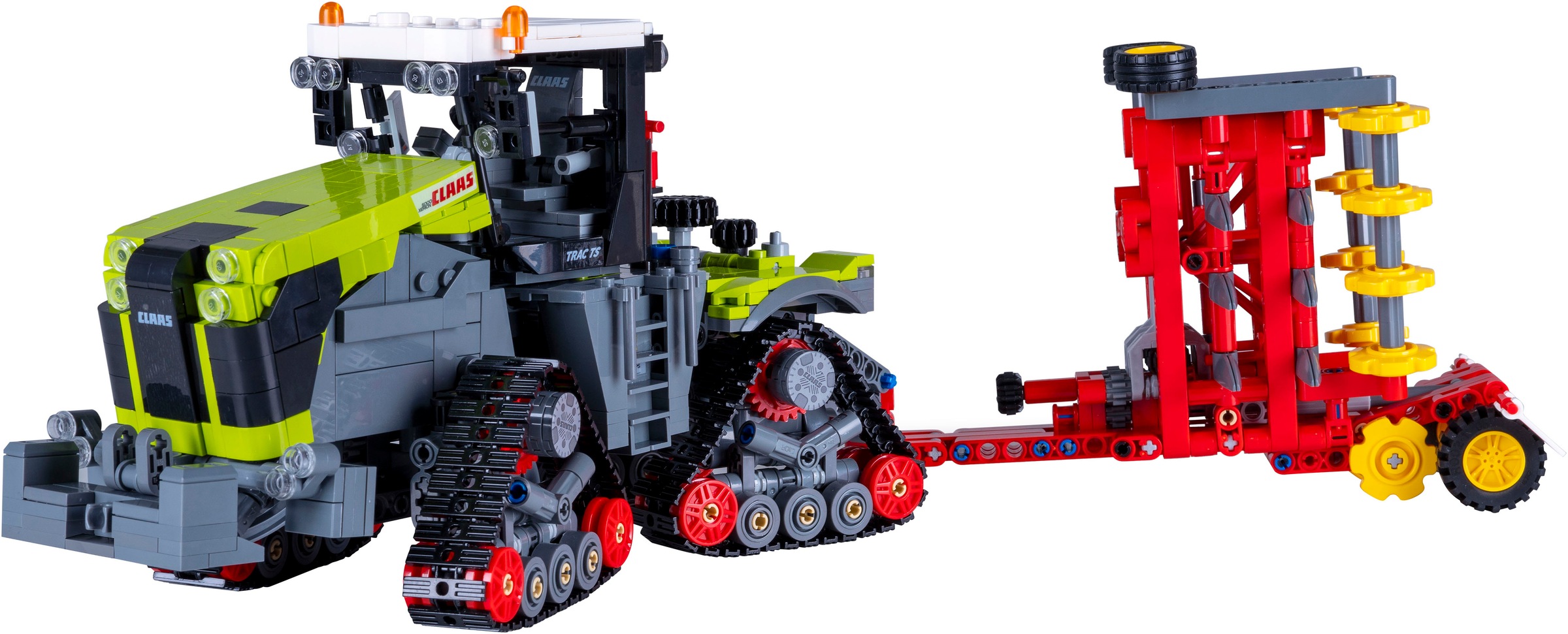Jamara Konstruktions-Spielset »CaDA, Bricks, Claas Xerion 5000 Trac TS (402856)«, (1336 St.)