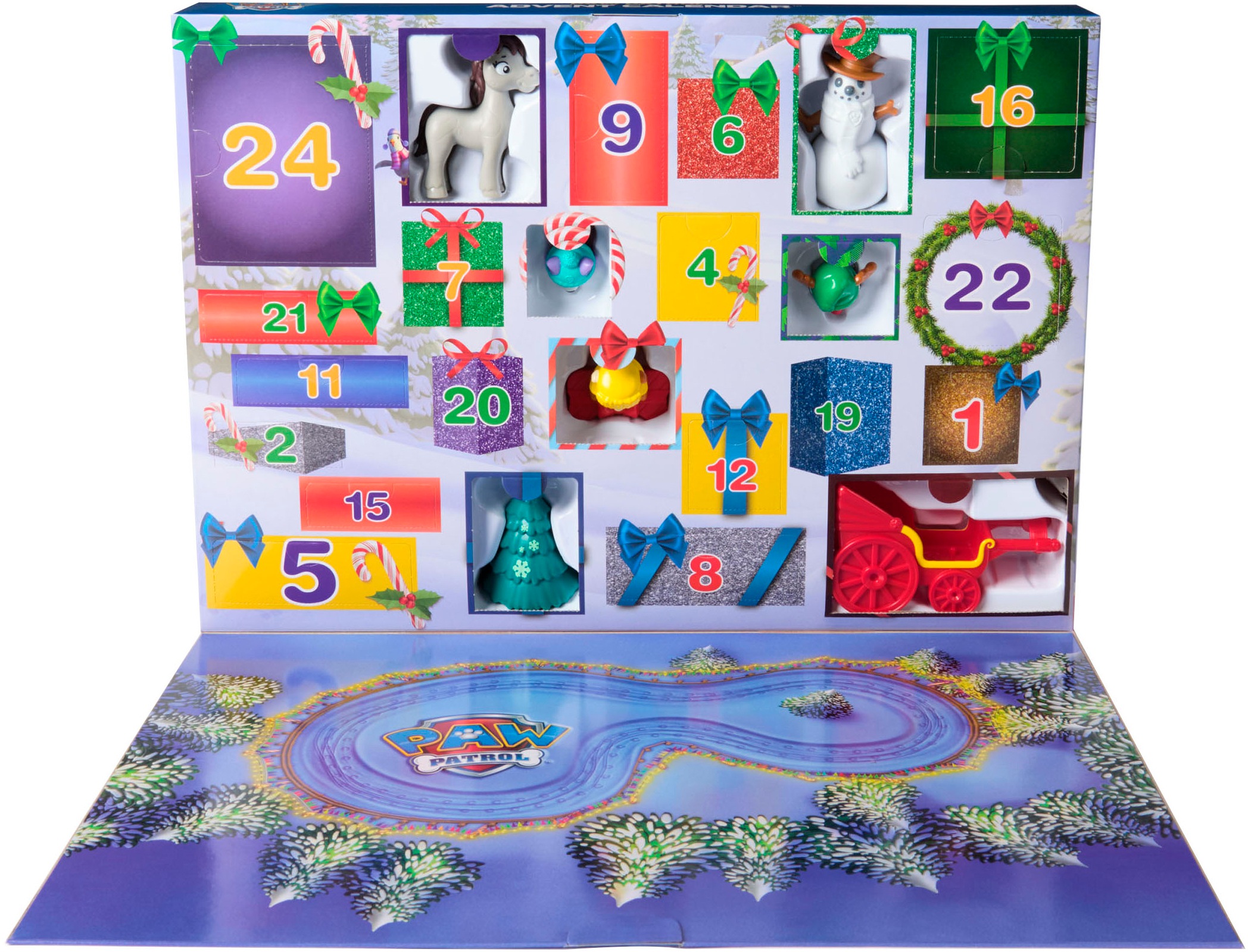 Spin Master Spielzeug-Adventskalender »Paw Patrol 2024«, ab 3 Jahren