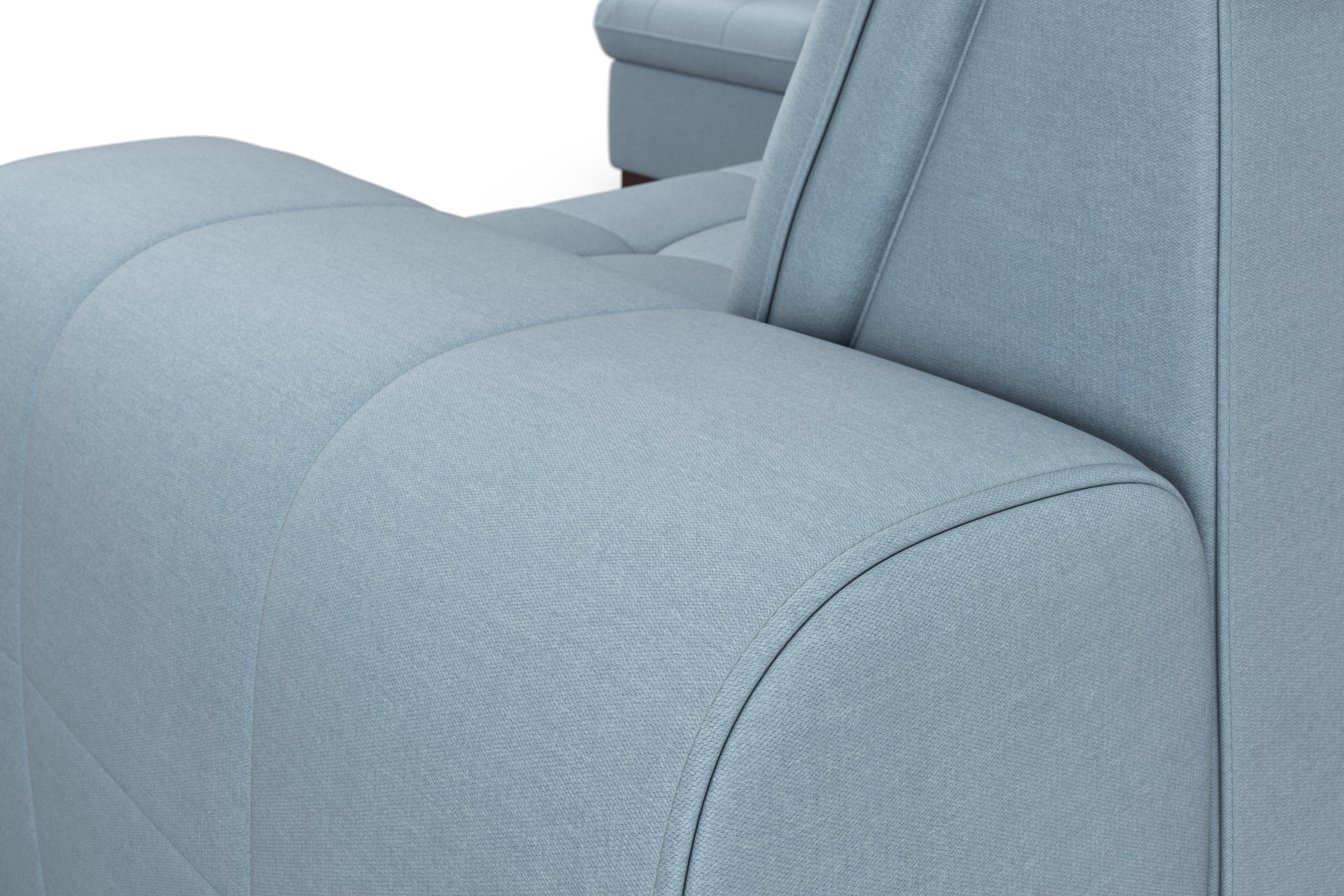 sit&more Ecksofa »Luxor L-Form«, wahlweise mit Bettfunktion, Bettkasten und Kopfteilverstellung