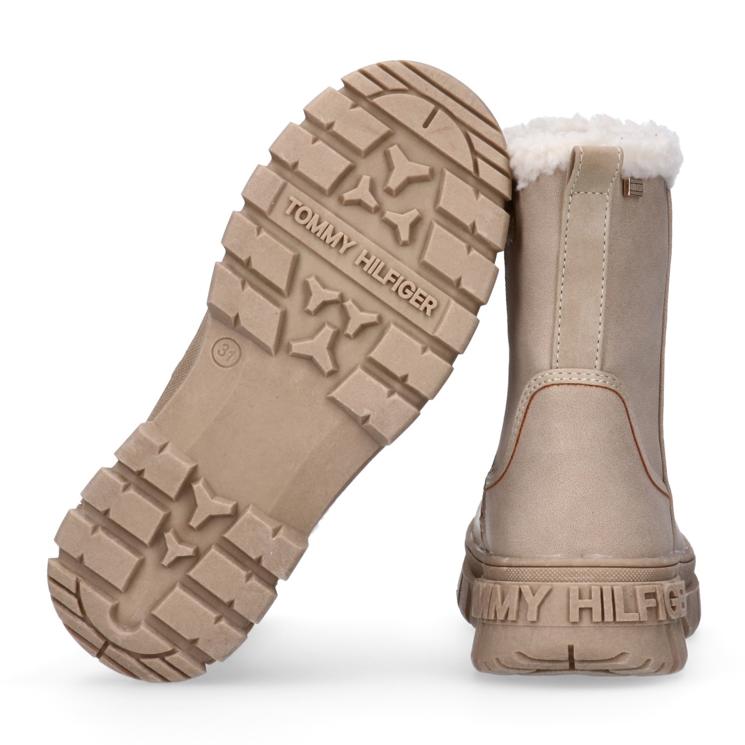 Tommy Hilfiger Winterboots, Chunky Boots mit Warmfutter