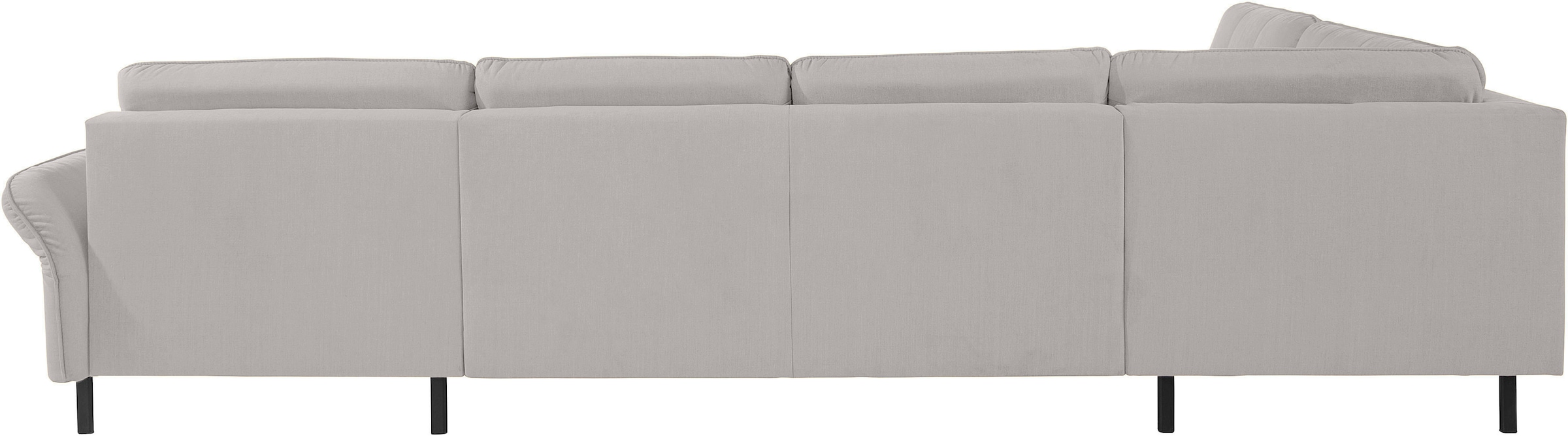 INOSIGN Wohnlandschaft »Birkholm U-Form«, Armlehnverstellung, auch in Easy Clean Bezug - mit Wasser zu reinigen