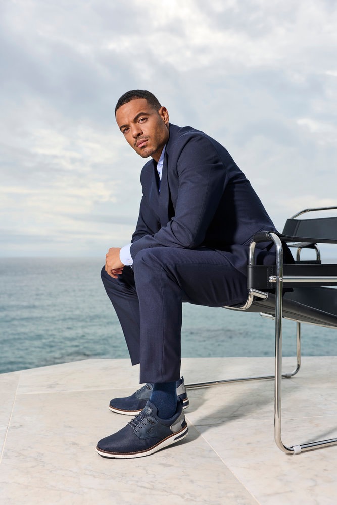 Rieker Slip-On Sneaker  Schlupfschuh, Freizeitsneaker, Halbschuh mit Gummizug