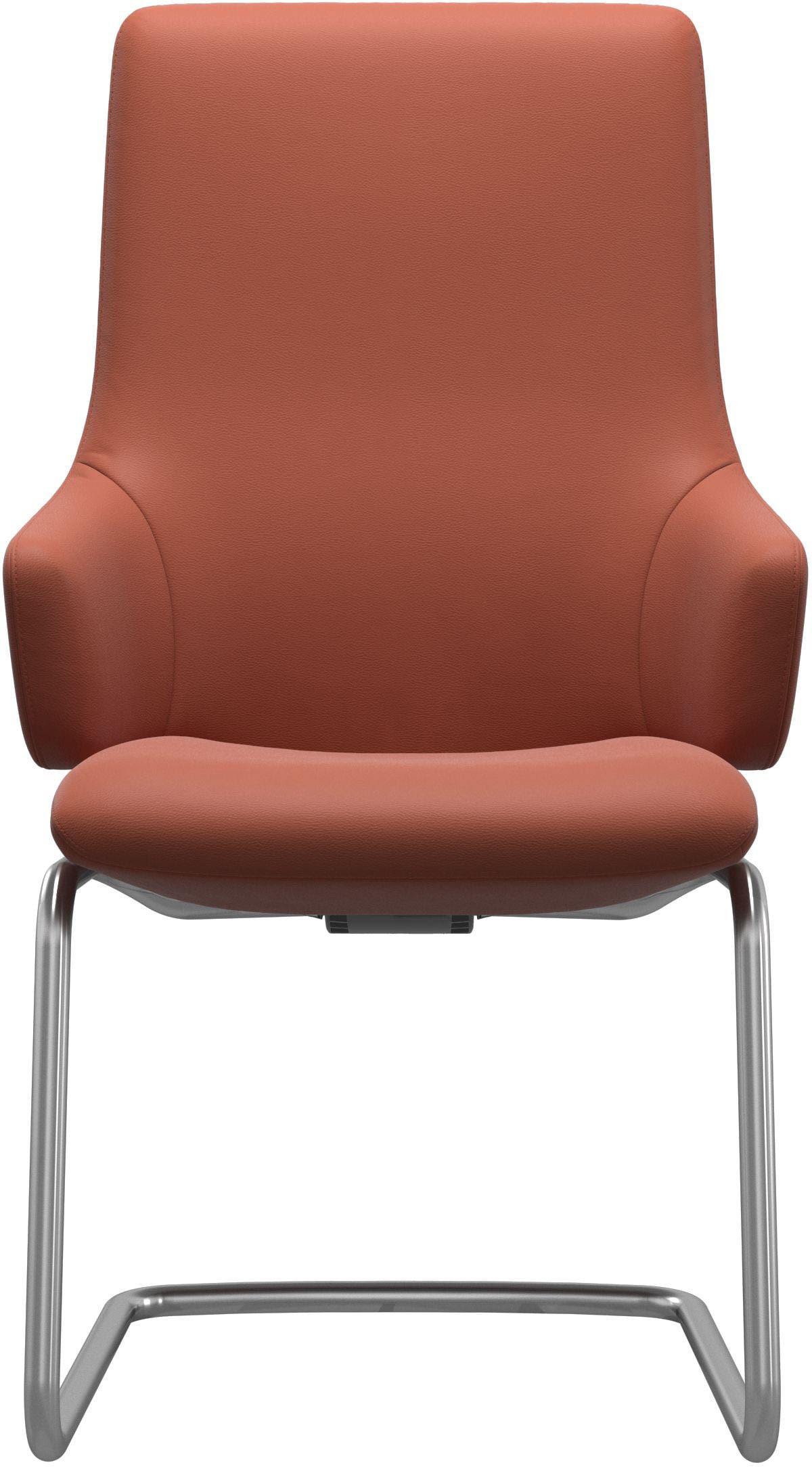 Stressless® Polsterstuhl »Laurel«, Leder PALOMA, High Back mit Armlehne, Größe L, mit Beinen aus Stahl in Schwarz matt