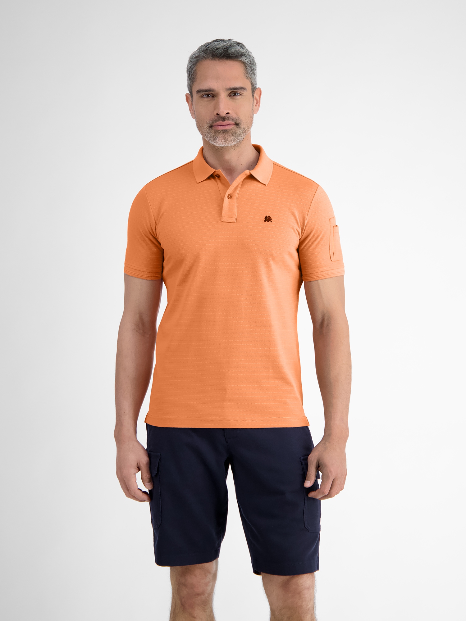 LERROS Poloshirt »Herren Poloshirt, tonal gestreift«