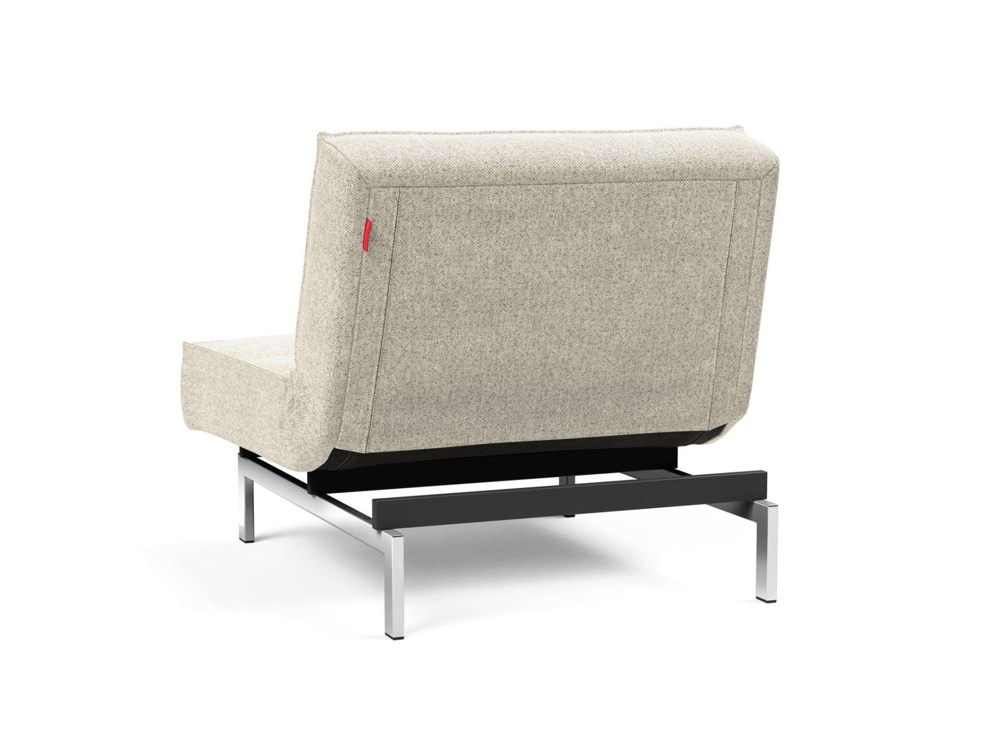 INNOVATION LIVING ™ Sessel »Splitback«, mit chromglänzenden Beinen, in skandinavischen Design