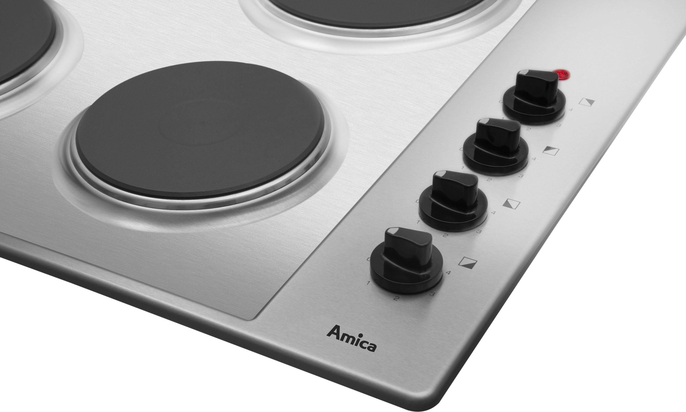 Amica Elektro-Kochfeld »KME 13139 E«, 4 Kochfelder inklusive einer extra schnell aufheizbare Kochzone