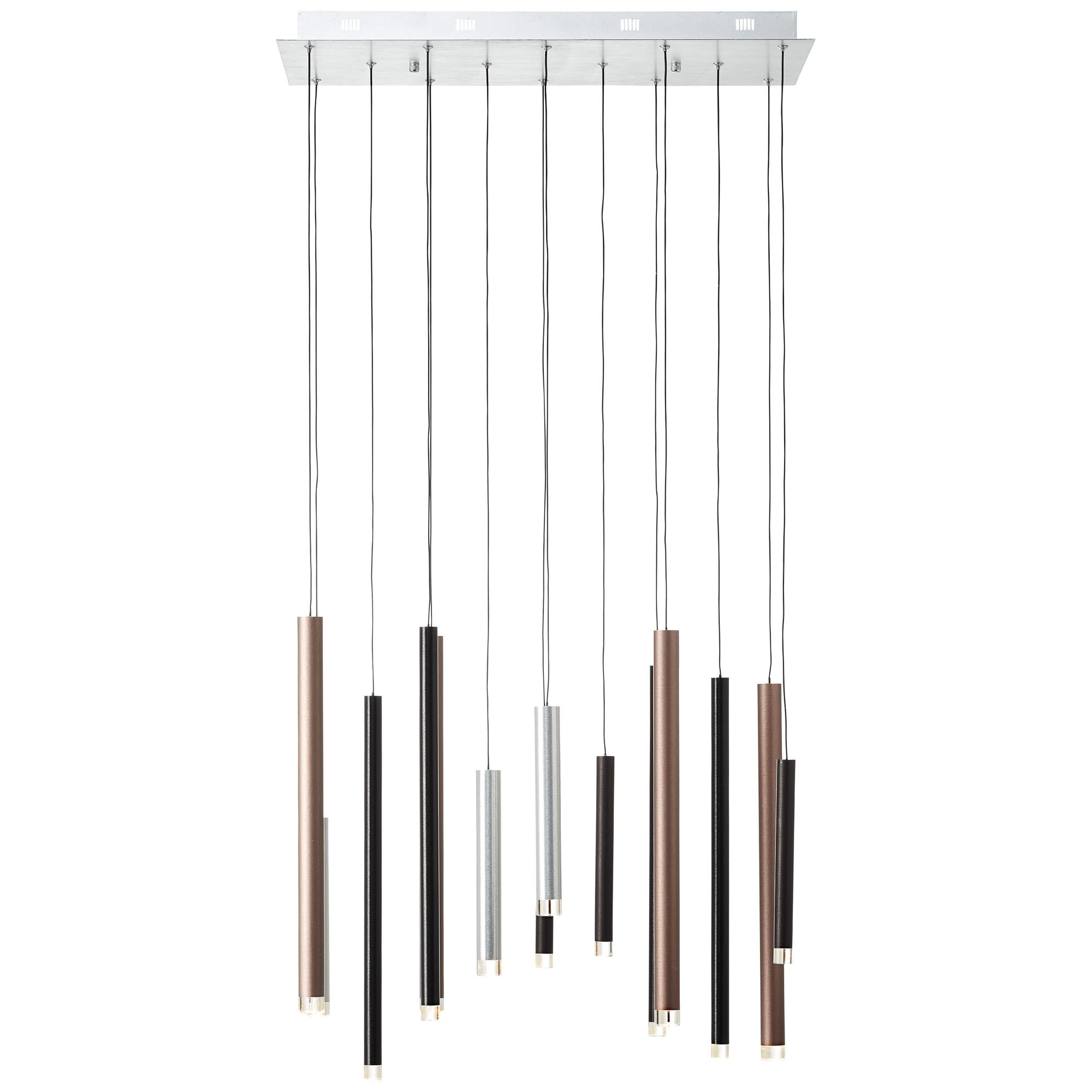Brilliant Pendelleuchte »Cembalo«, 14 flammig, Leuchtmittel LED-Modul   LED günstig online kaufen