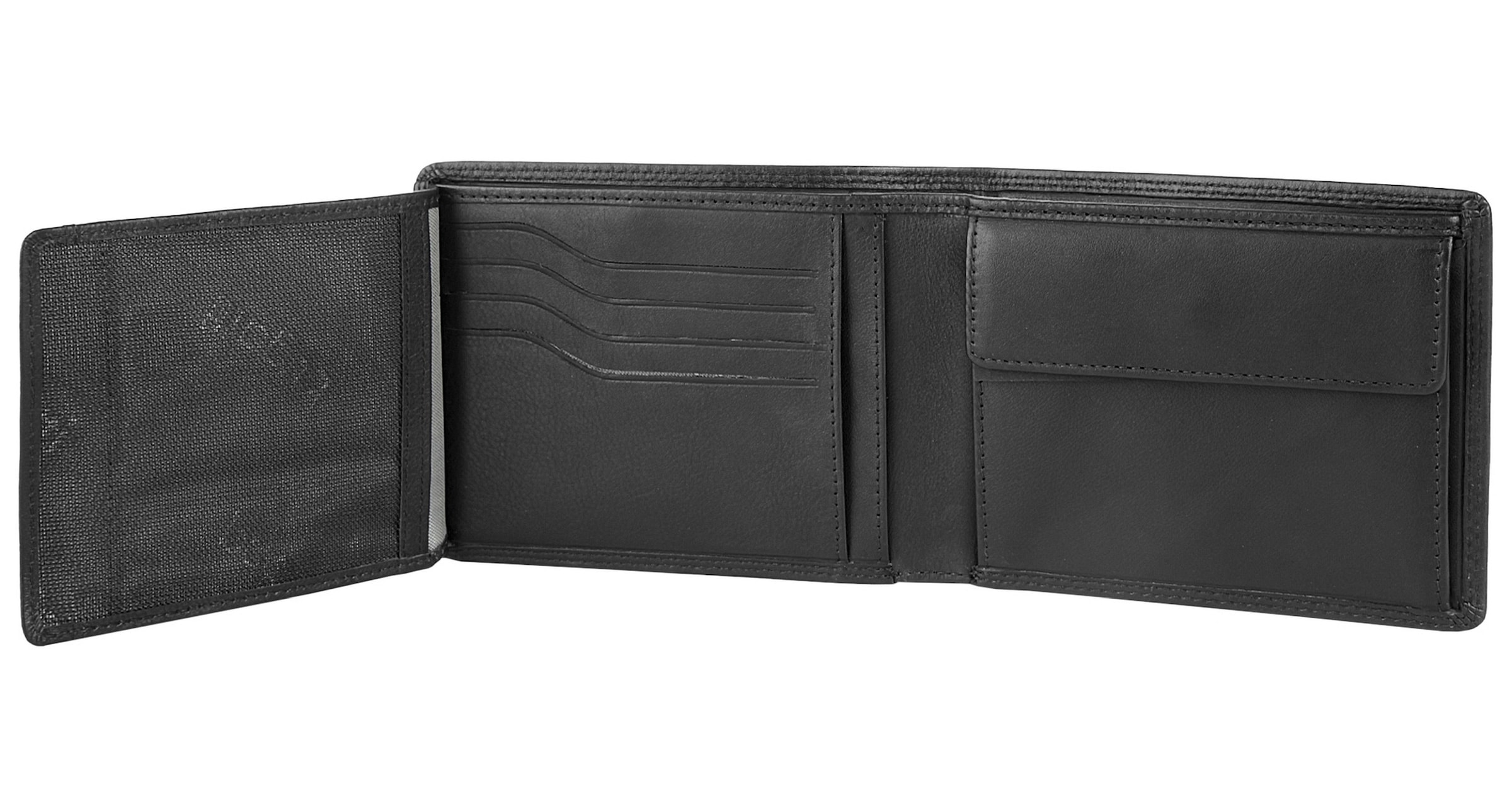 bugatti Geldbörse »SIMBIOSI« echt Leder