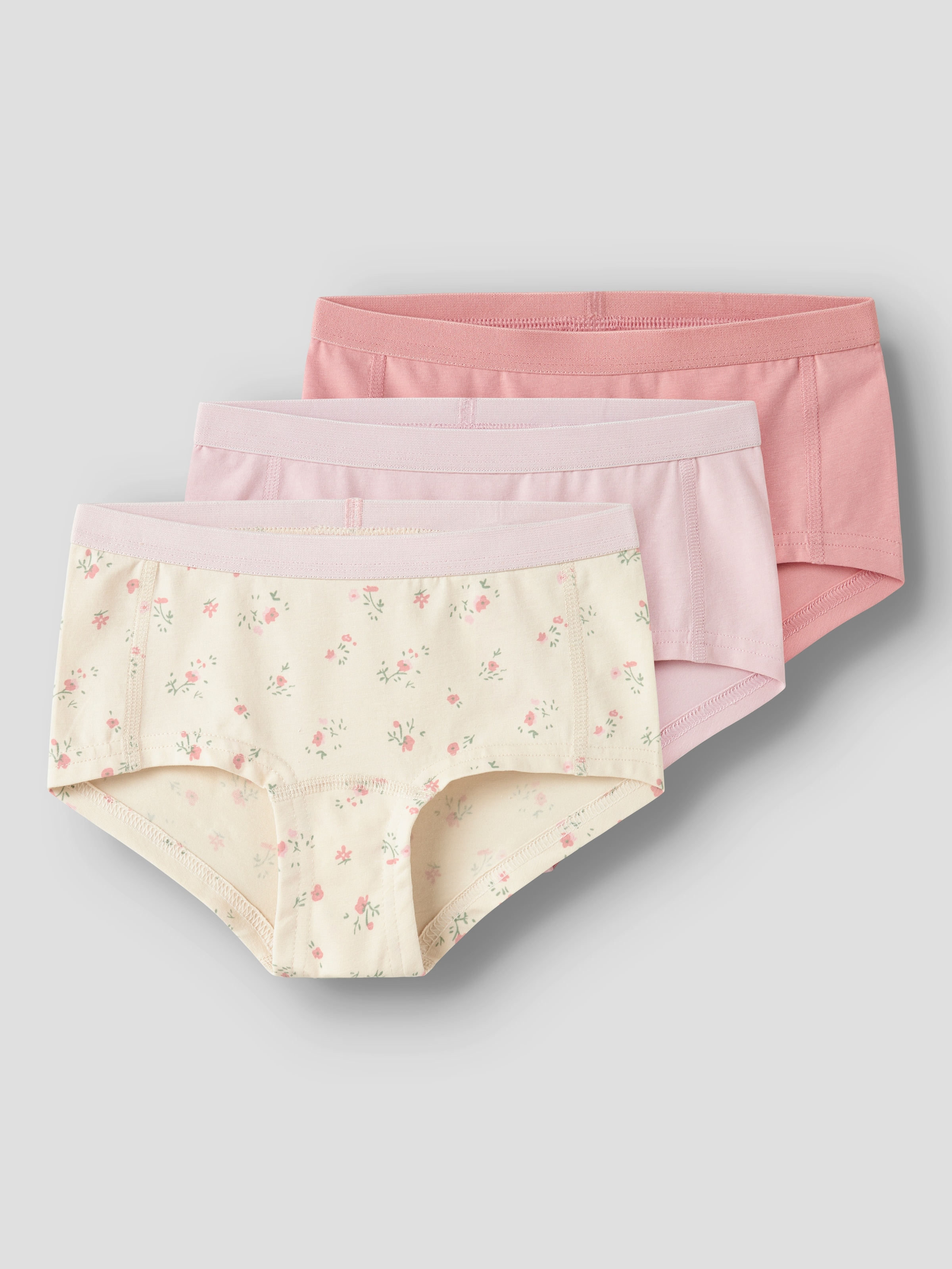 Name It Boxershorts »NKFHIPSTER 3P FLOWER NOOS«, (3 St.)