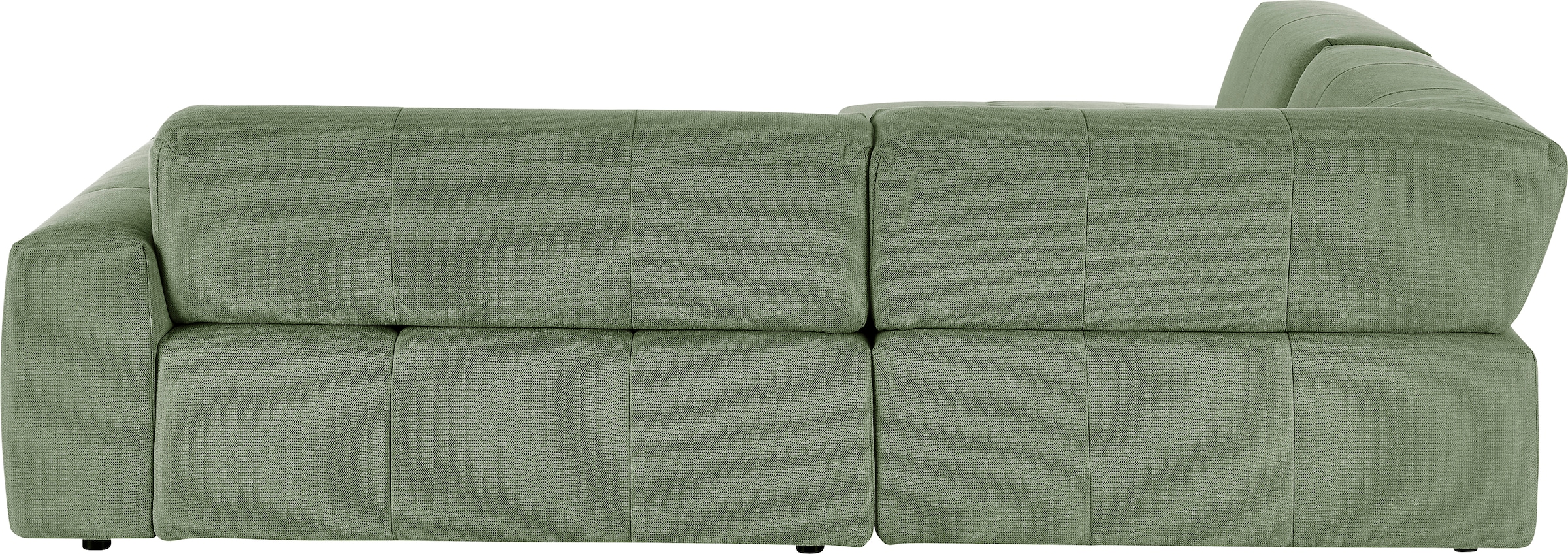 3C Candy Ecksofa »Yoshy Komfortsofa, bequem und modern, hochwertige Verarbeitungsdetails«, Zwei verschiedene Sitztiefen durch verstellbare Rückenlehne, L-Form