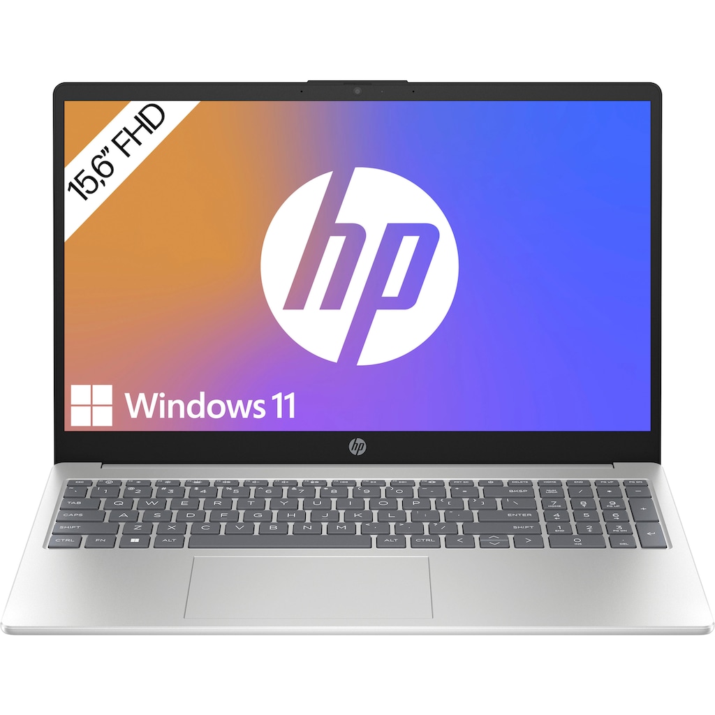 HP Notebook »15s-fq2235ng«, 39,6 cm, / 15,6 Zoll, Intel, Core i3, UHD Graphics, 512 GB SSD