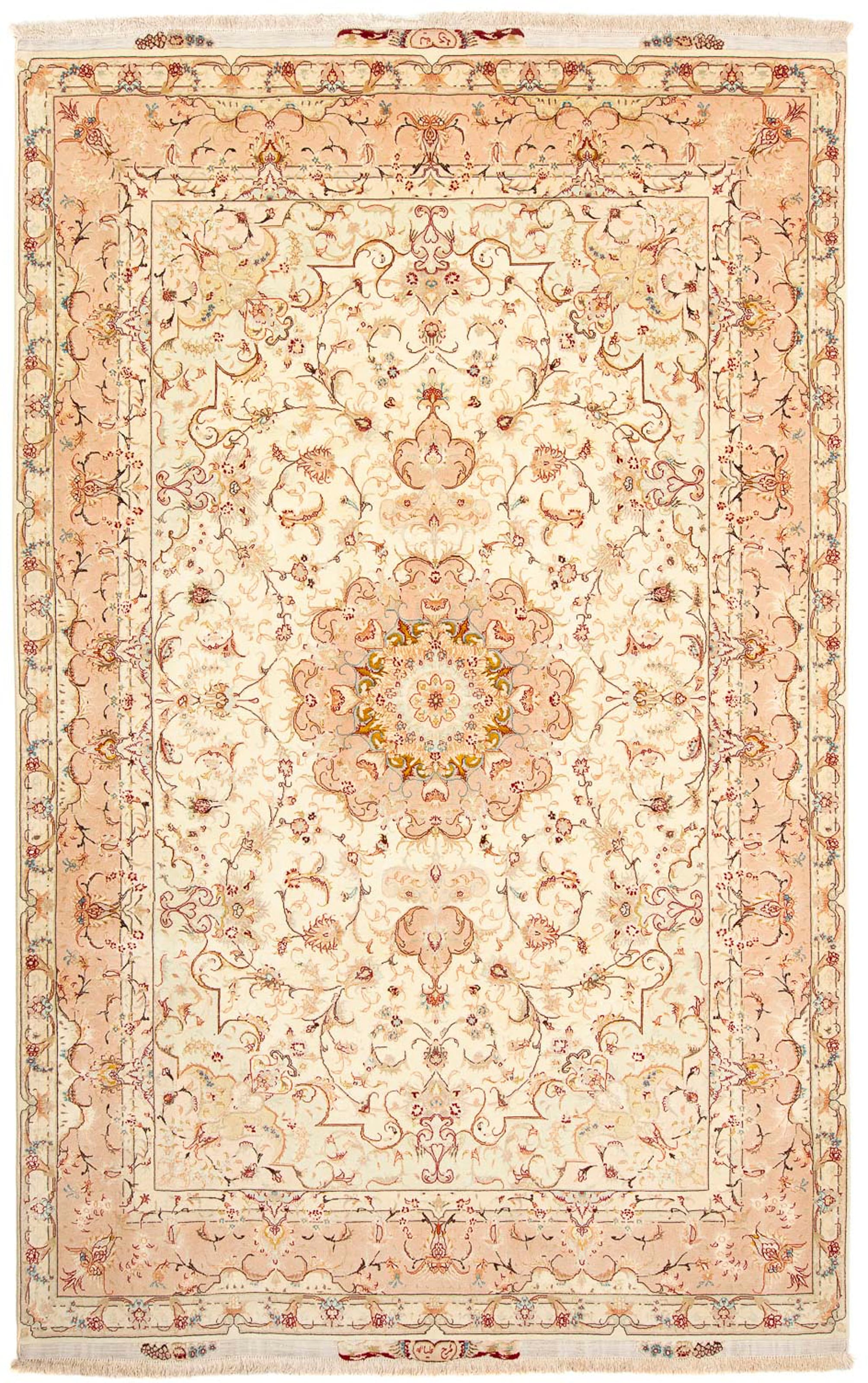 morgenland Orientteppich »Perser - Täbriz - Royal - 310 x 200 cm - beige«, günstig online kaufen