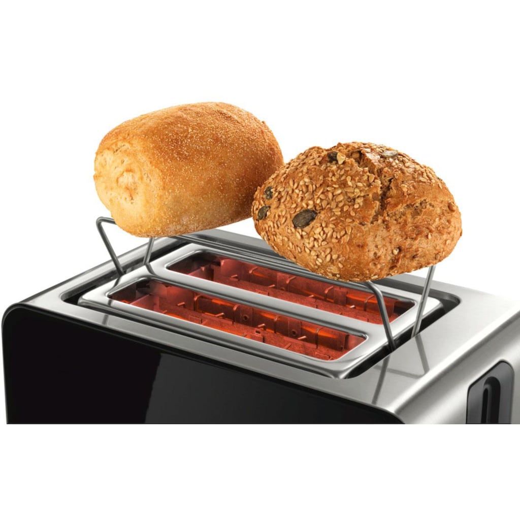 BOSCH Toaster »TAT7203«, 2 kurze Schlitze, für 2 Scheiben, 1050 W, mit Flächenheizung