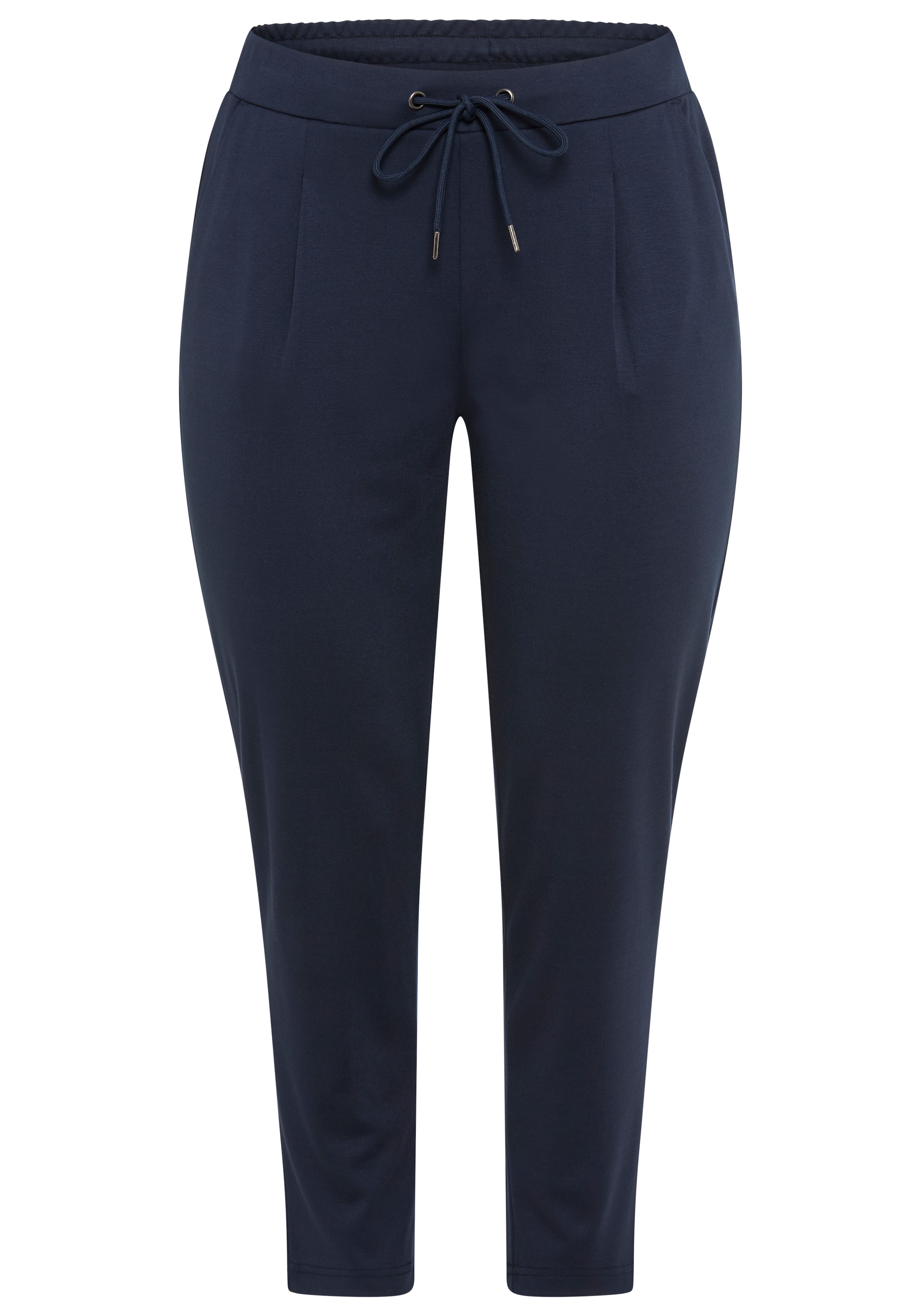 Laura Scott CURVE Jogger Pants  im sportiven Look aus formstabilem, elastischem Stoff - GROSSE GRÖSSE