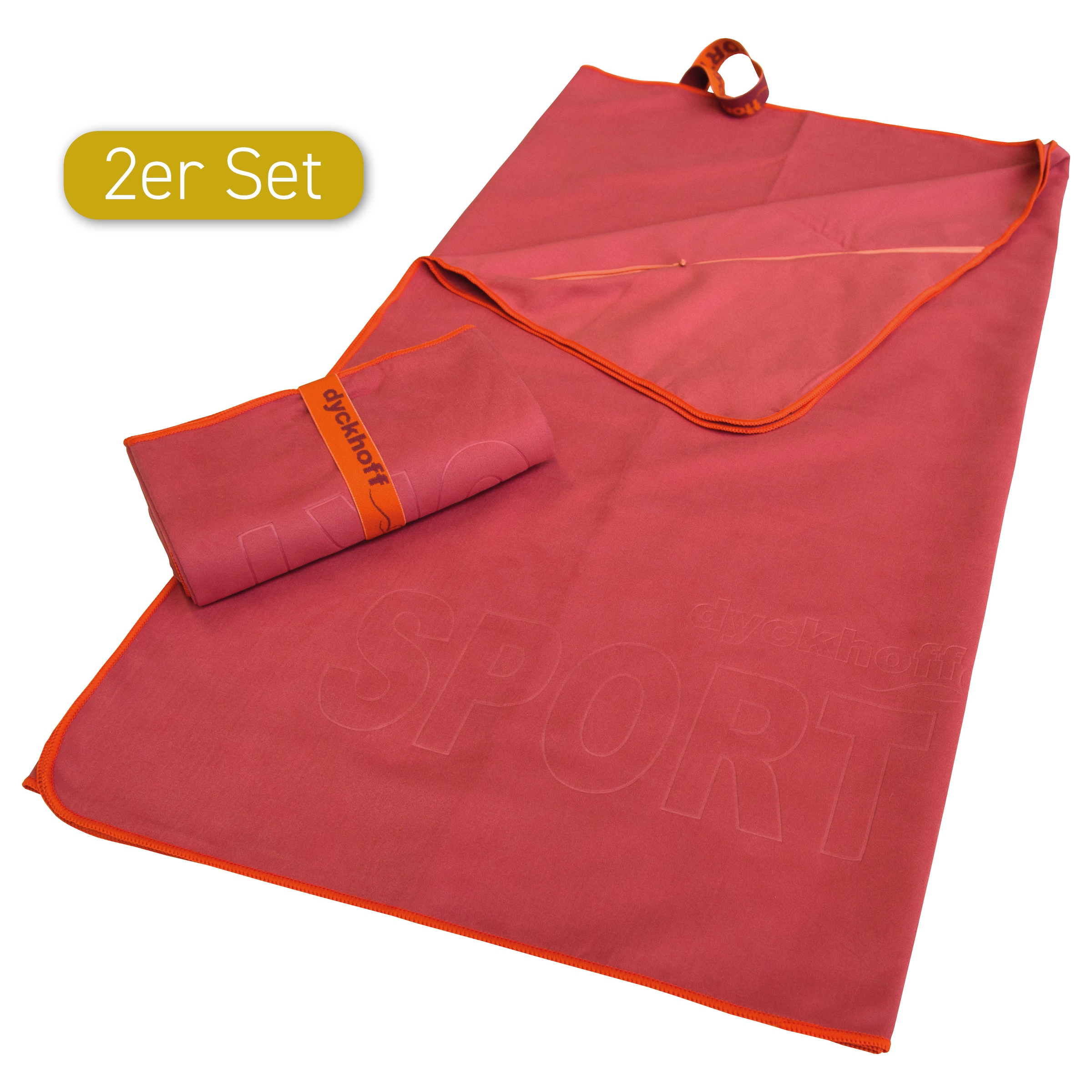 Dyckhoff Sporthandtuch »Mikrofaser Sporttuch«, (2 St.), auch als 2er Set er günstig online kaufen