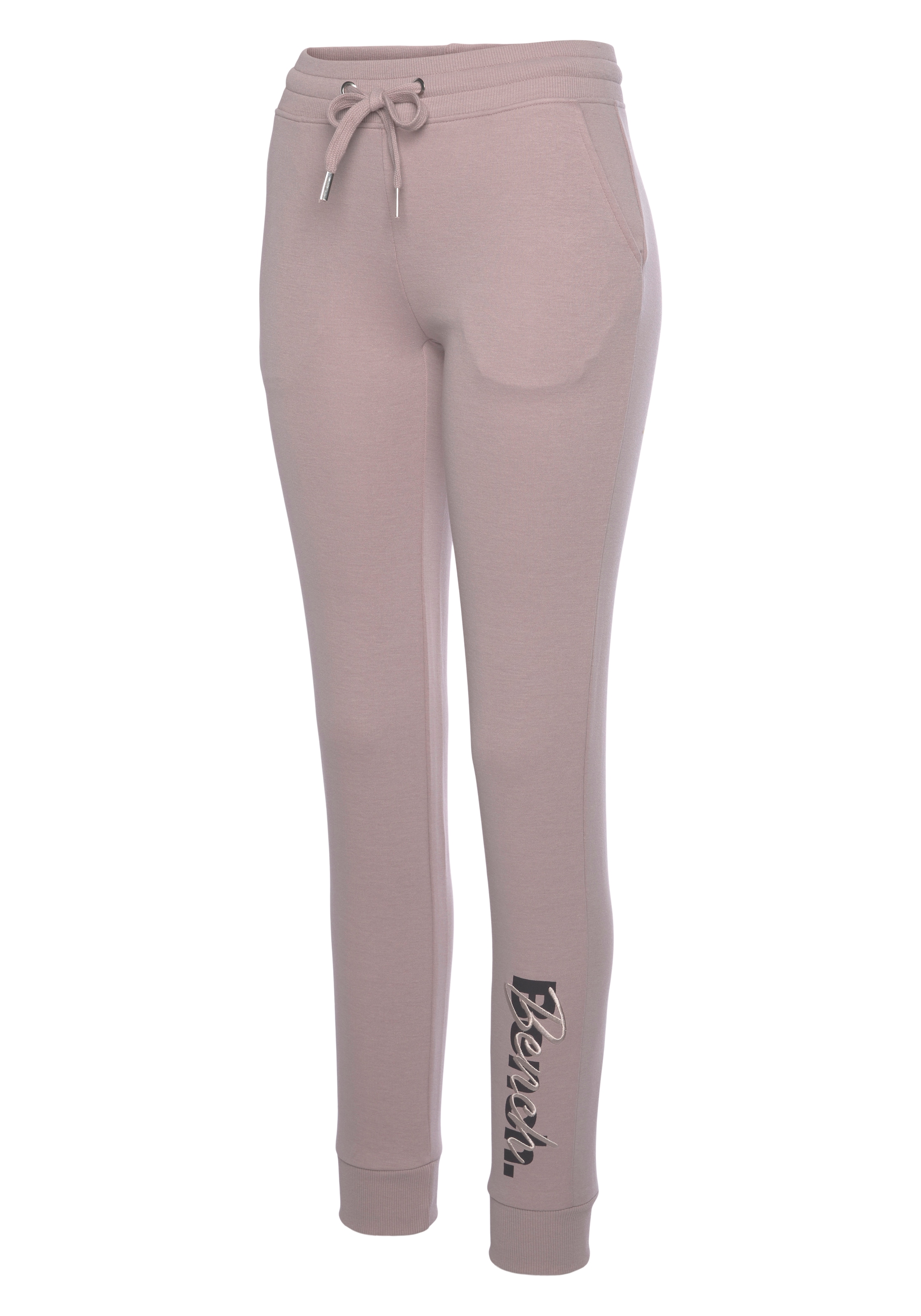 Bench. Loungewear Sweatpants, mit Logodruck und Stickerei, Loungewear