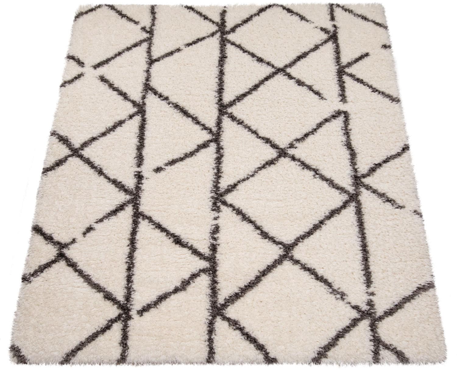 Paco Home Hochflor-Teppich »Maghreb 78«, rechteckig, 44 mm Höhe, modernes D günstig online kaufen