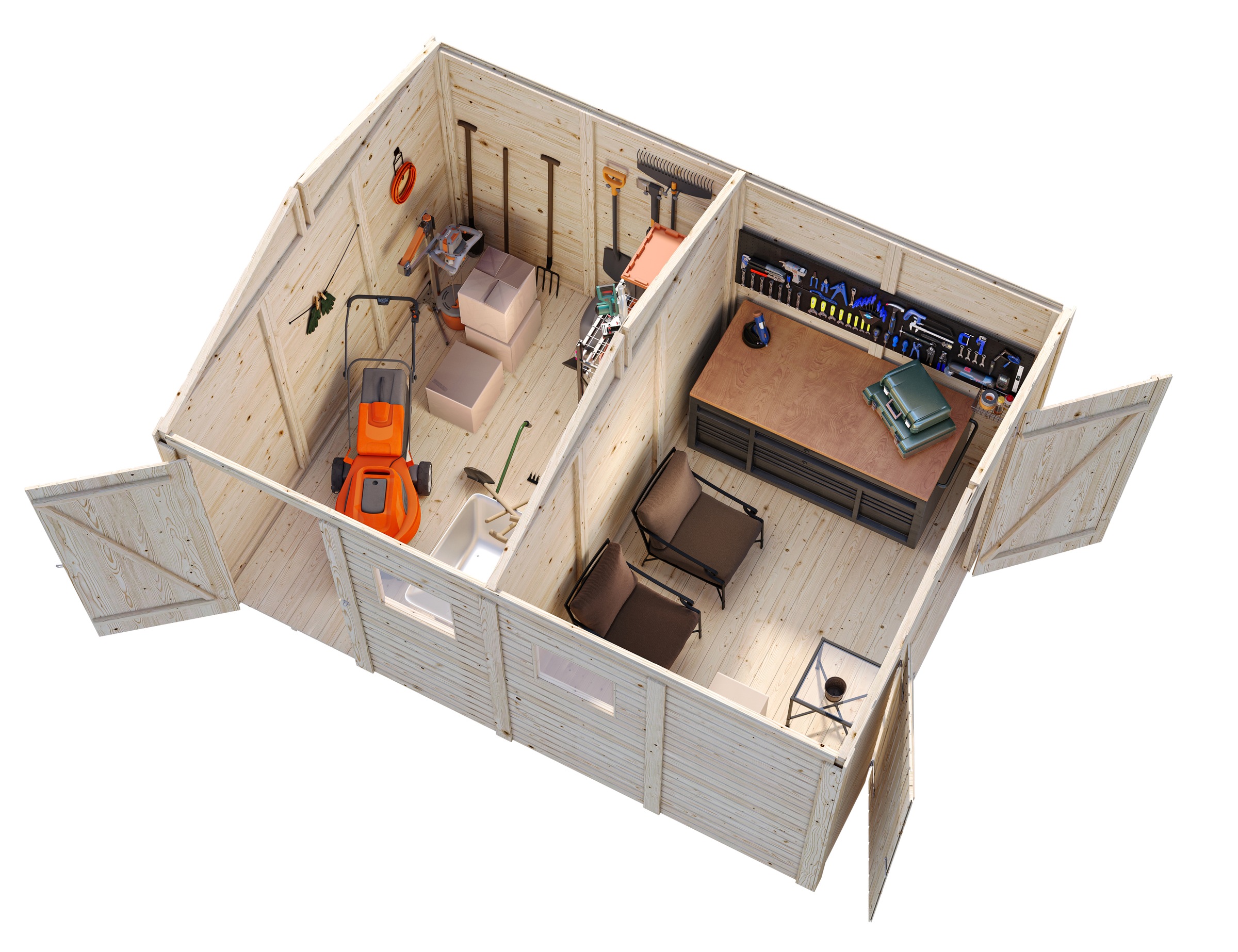 Palmako Gerätehaus »Dan«