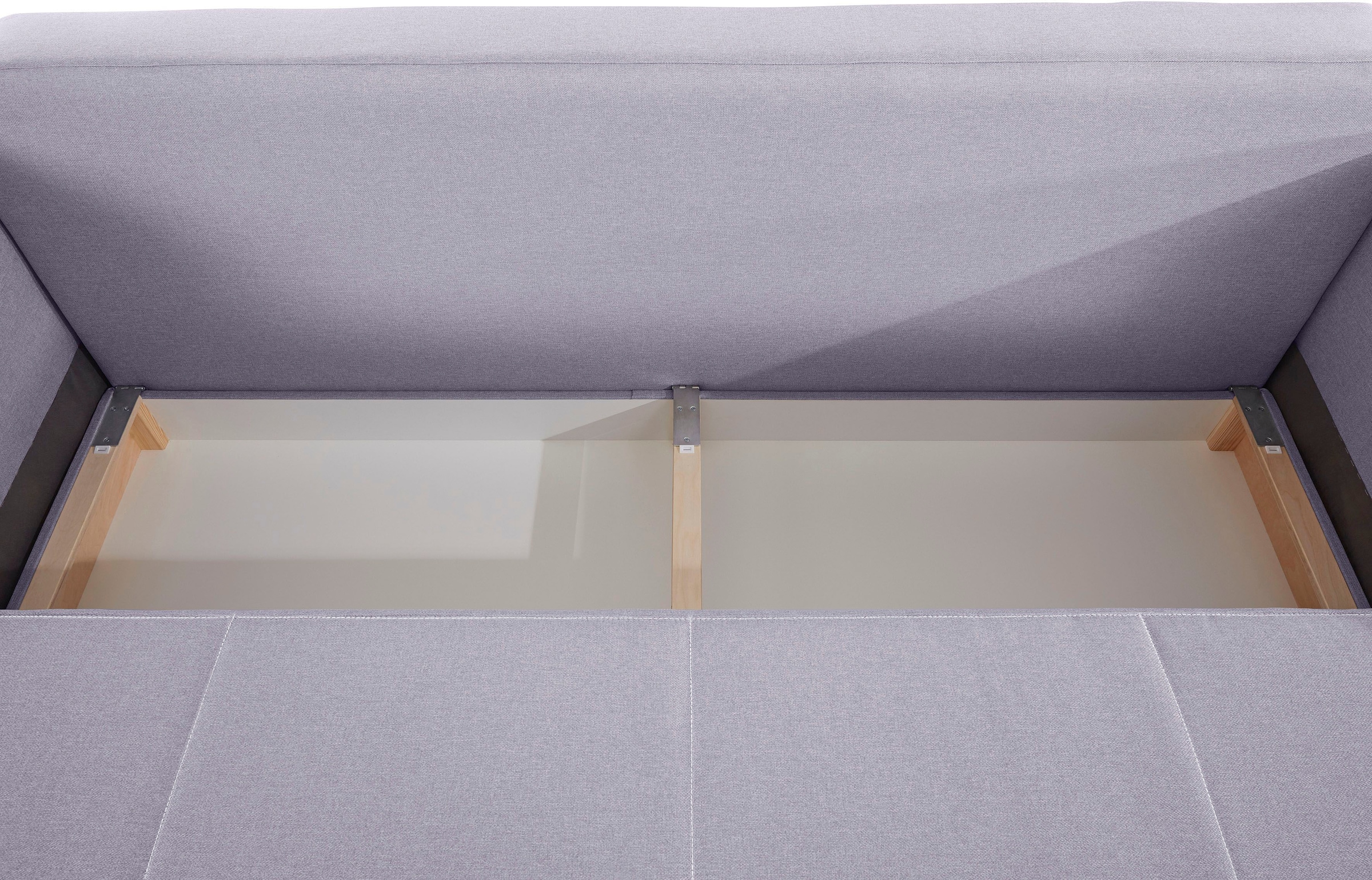 INOSIGN Schlafsofa »Berlin«, mit Boxspringaufbau, Bettfunktion & Bettkasten, Dauerschlafsofa