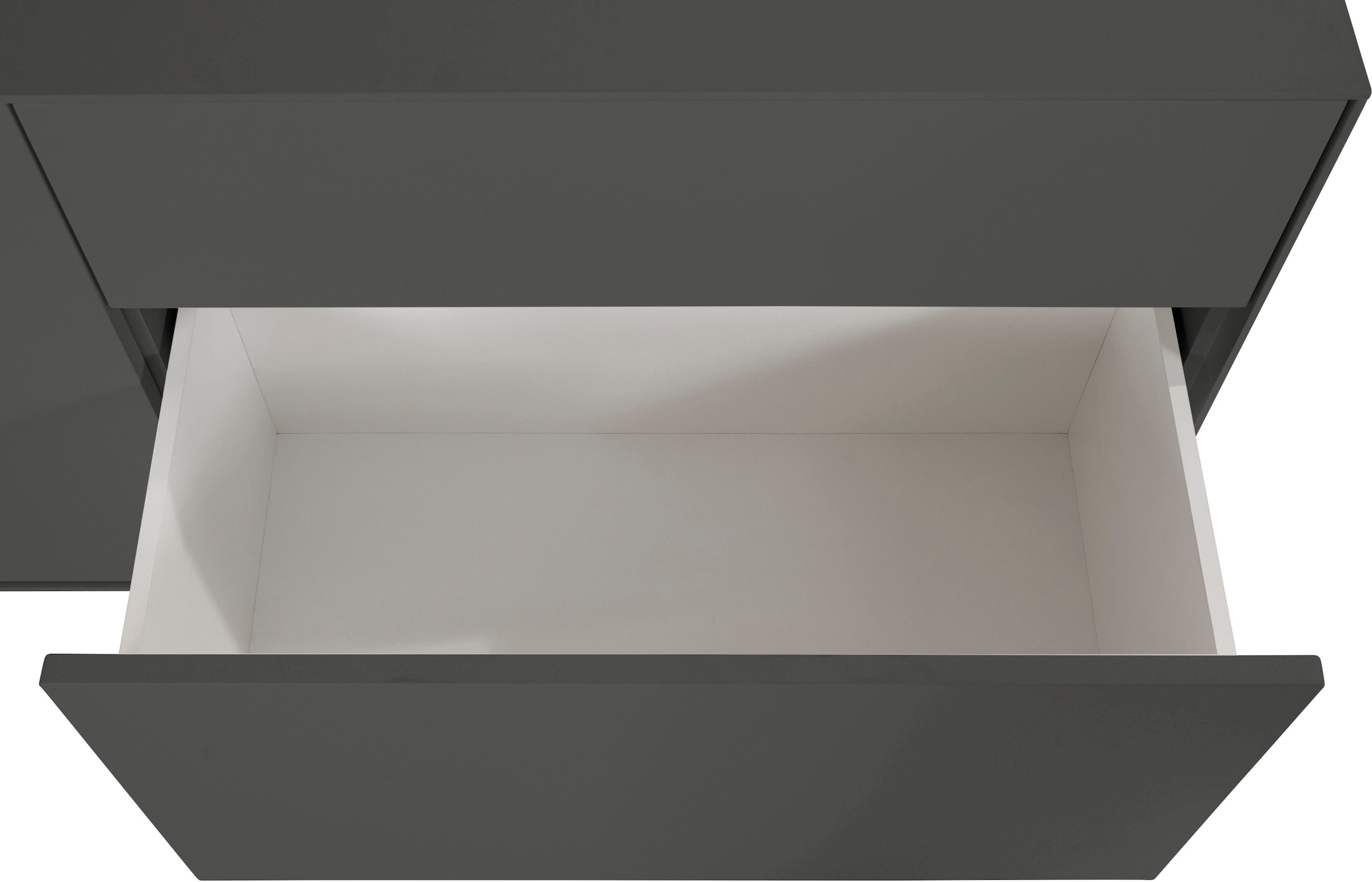 LeGer Home by Lena Gercke Lowboard »Essentials«, (2 St.), Breite: 254cm, MDF lackiert, Push-to-open-Funktion