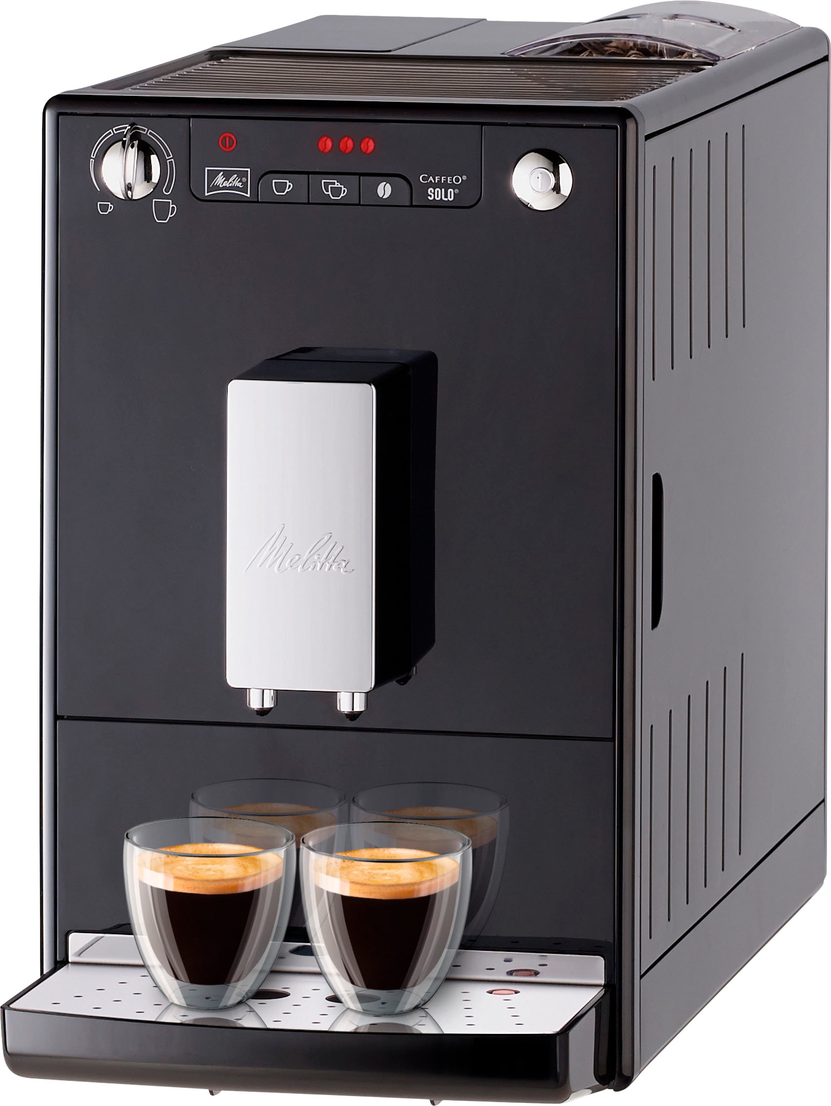 Melitta Kaffeevollautomat 1,2l Tank, kaufen schwarz E Kegelmahlwerk Solo® 950-101, CAFFEO® online
