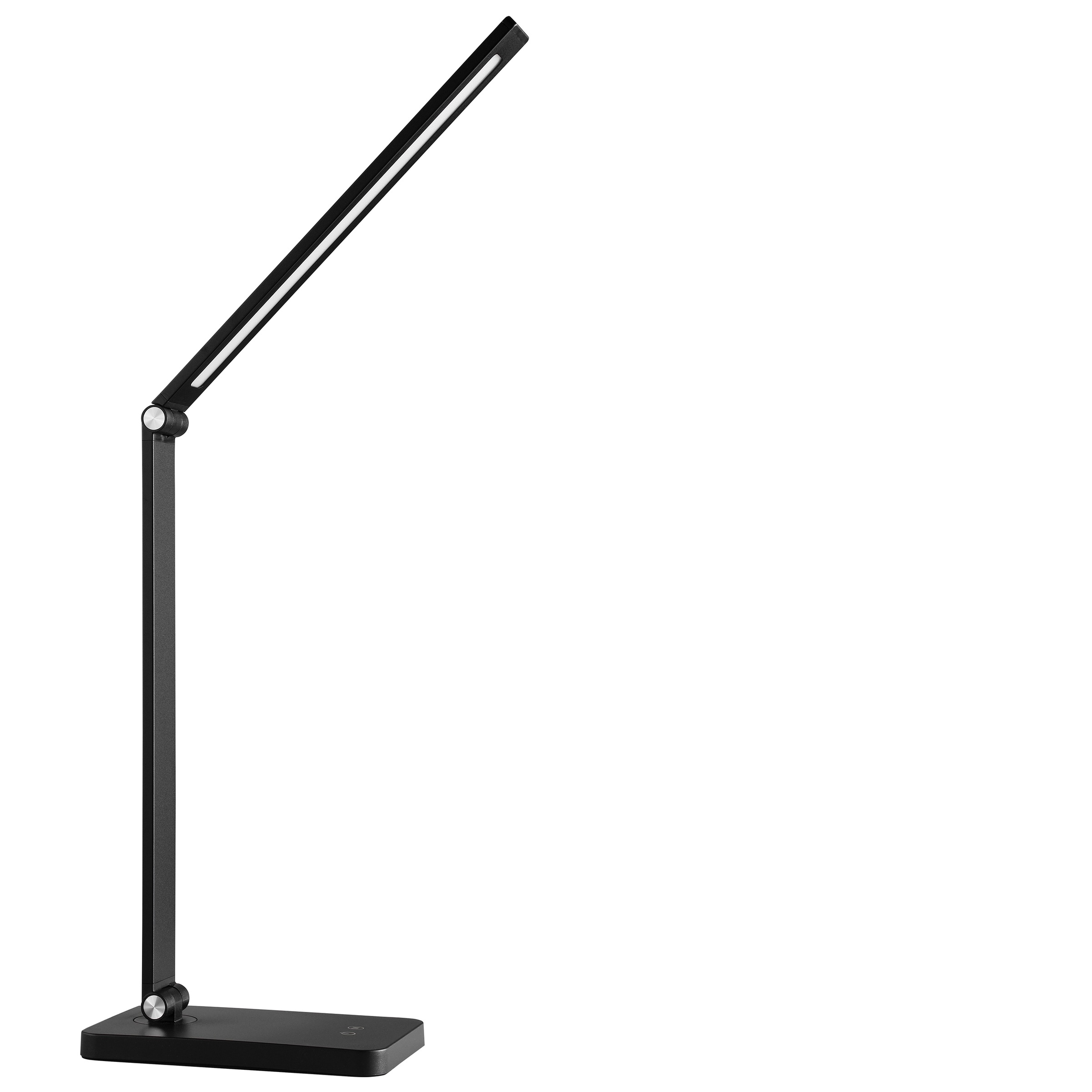 Brilliant LED Tischleuchte »Lomina« LED-Modul 1 Stk. warmweiß - kaltweiß 550 Lumen, 3000-6500K, dimmbar, USB, 38x11 cm