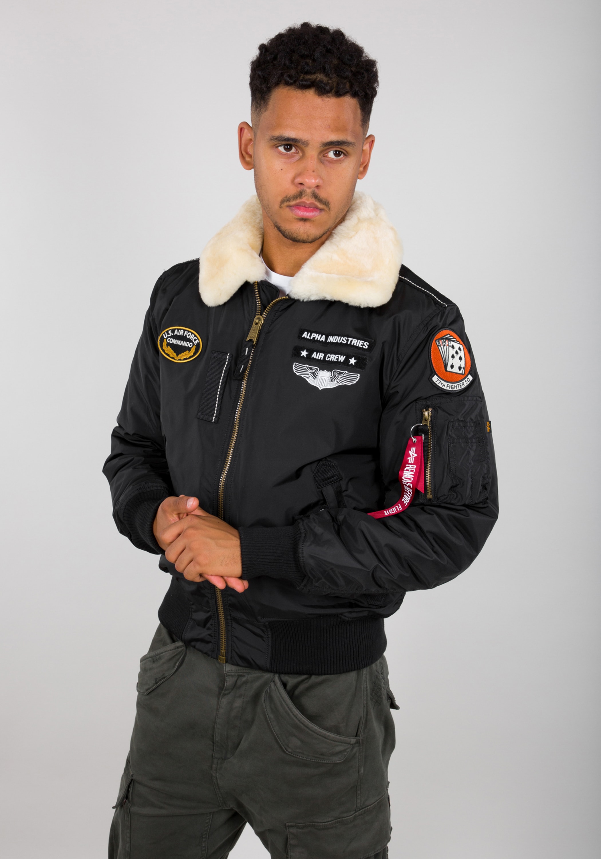 Alpha Industries Bomberjacke »Alpha Industries Men - Bomber Jackets Injector III Air Force«