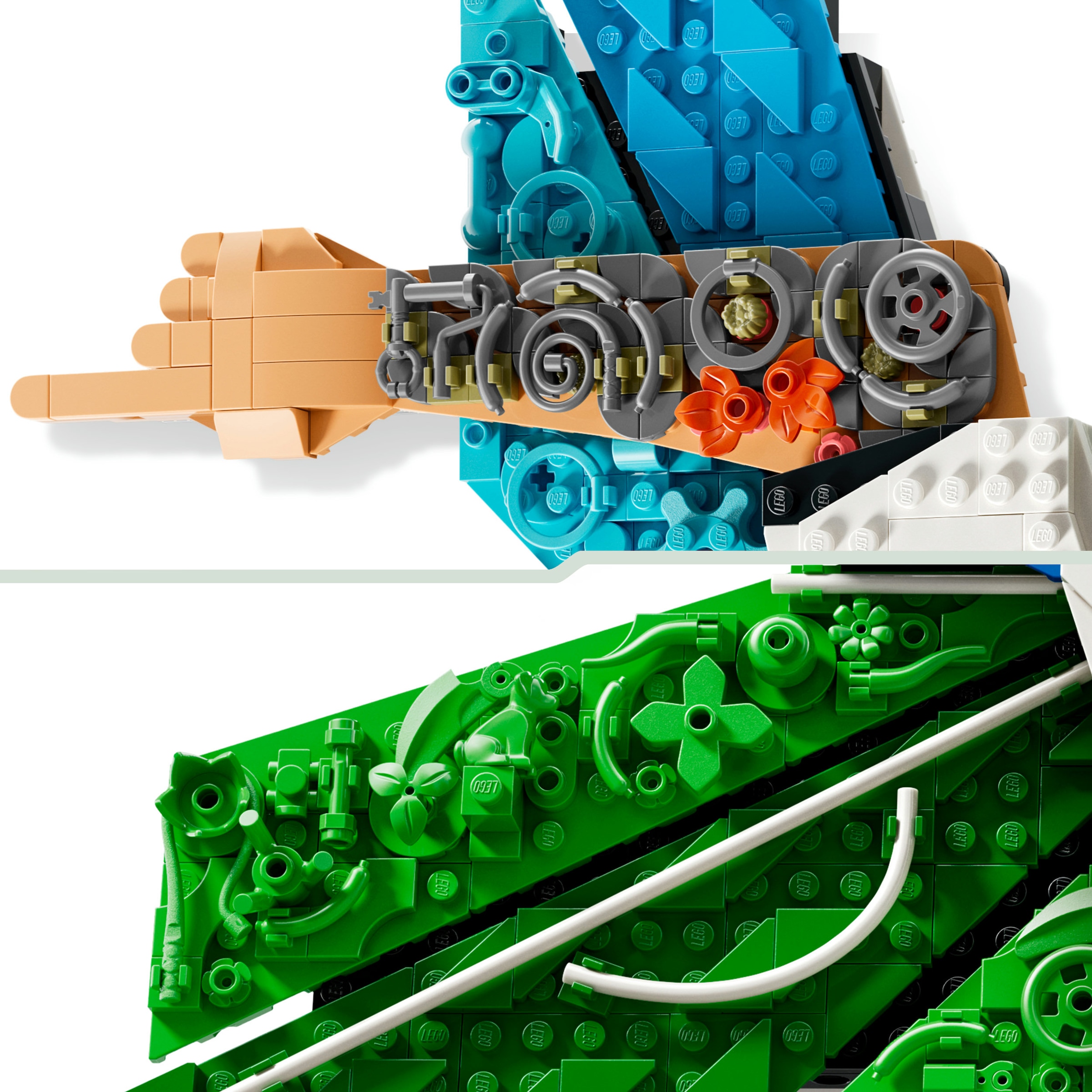 LEGO® Konstruktionsspielsteine »Lionel Messi – Torjubel (43018), LEGO Editions Football« Made in Europe