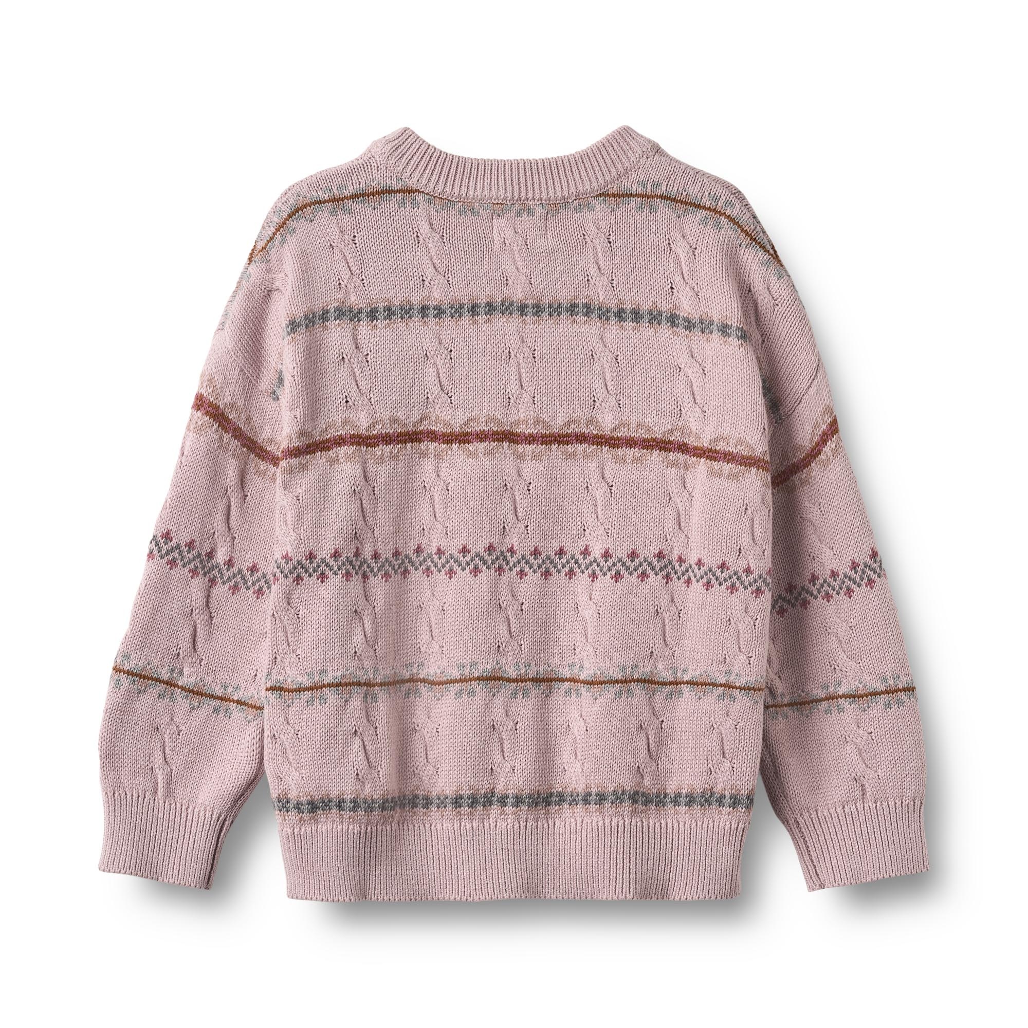 WHEAT Strickpullover »Jacquard Knit Harper« Baumwolle