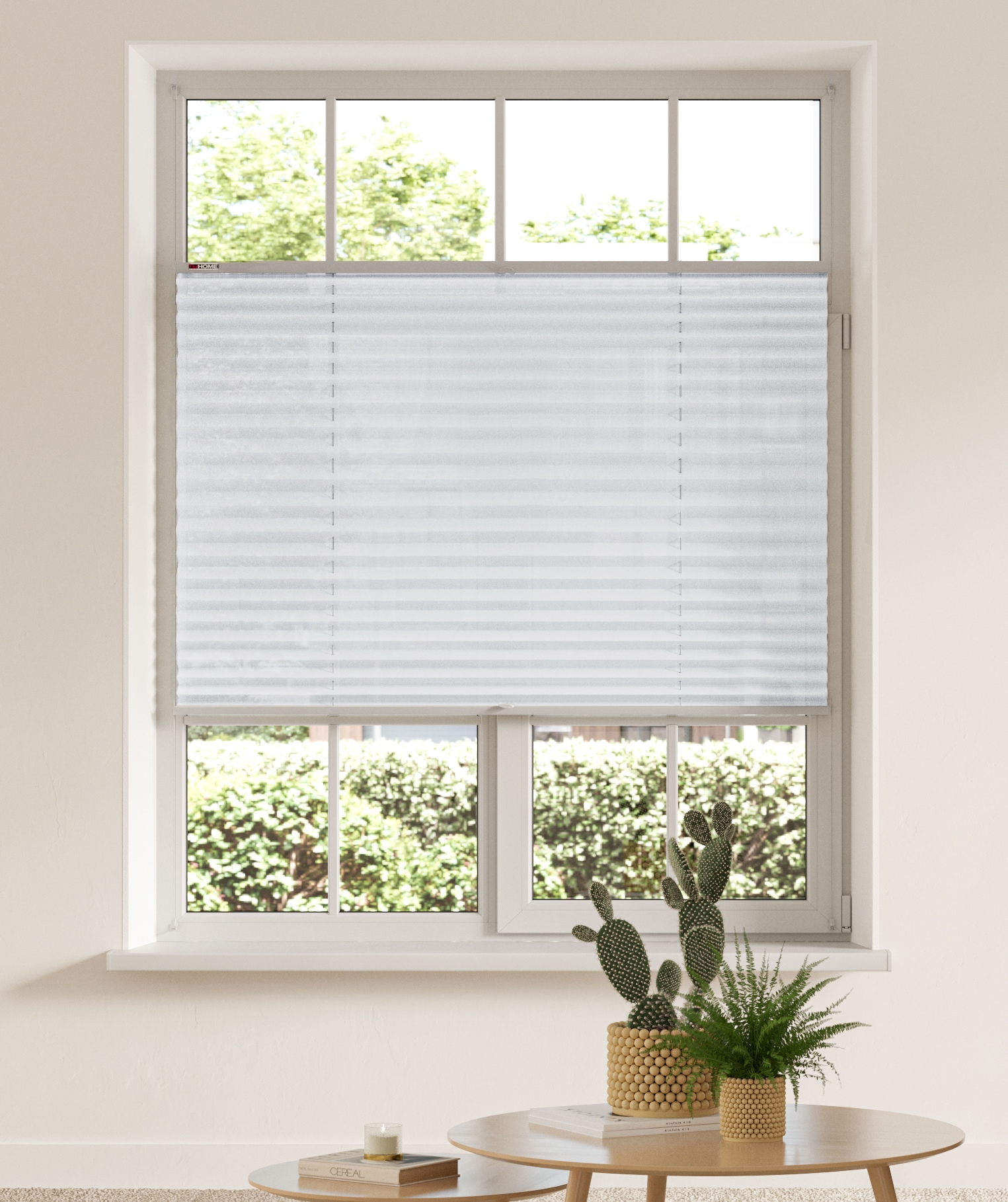 my home Plissee »LAHOLM« Lichtschutz ohne Bohren verspannt Fixmaß, Bestsell günstig online kaufen