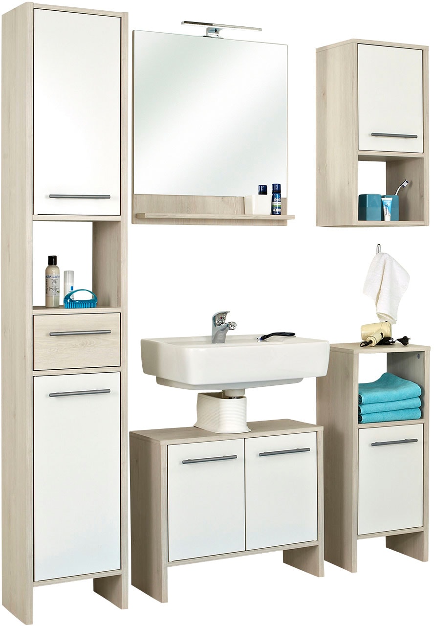 Saphir Badmöbel-Set »Quickset 350 5-teilig, mit Waschbeckenunterschrank und günstig online kaufen