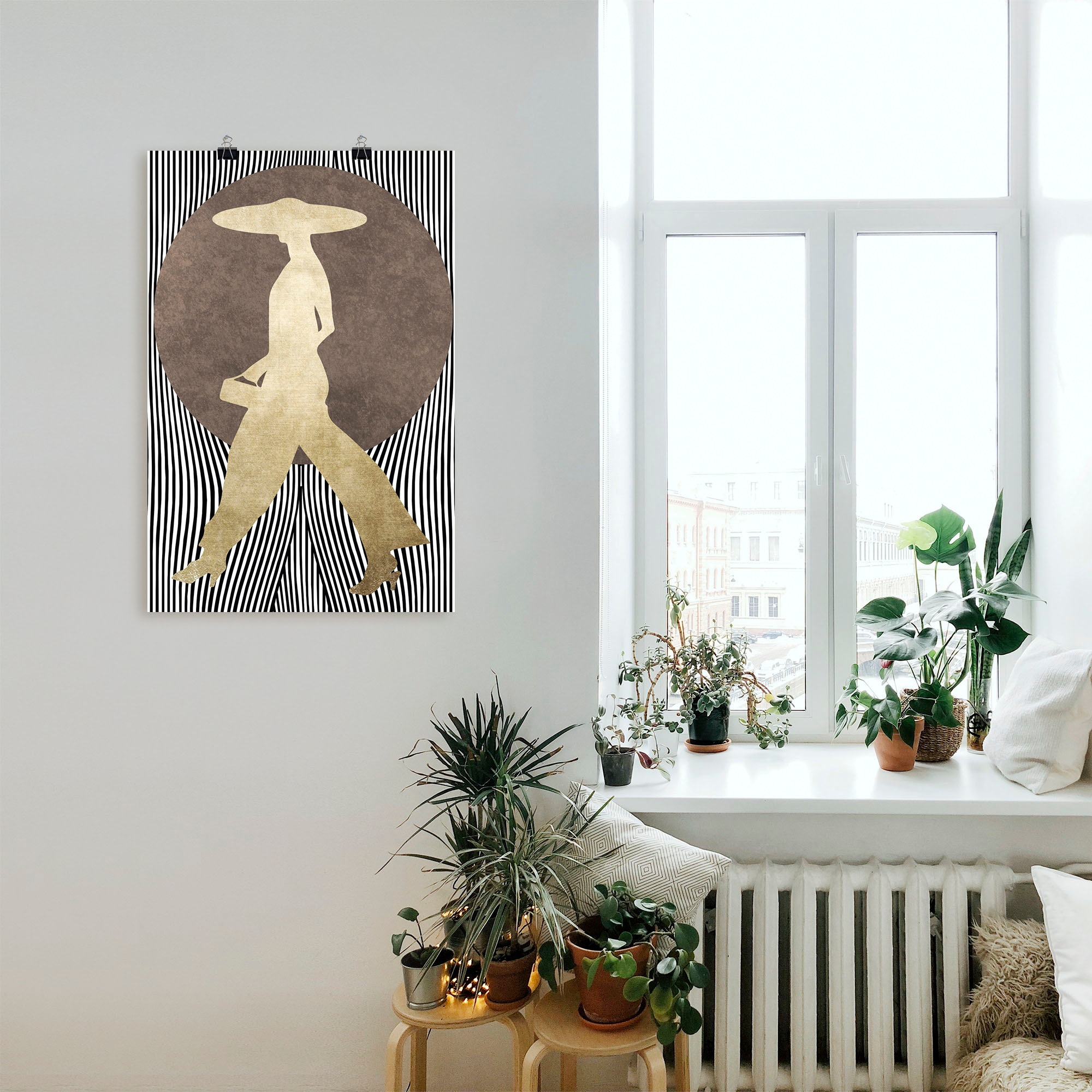 Artland Wandbild »Madame Noir«, Bilder von Frauen, (1 St.), als Alubild, Outdoorbild, Leinwandbild, Poster, Wandaufkleber