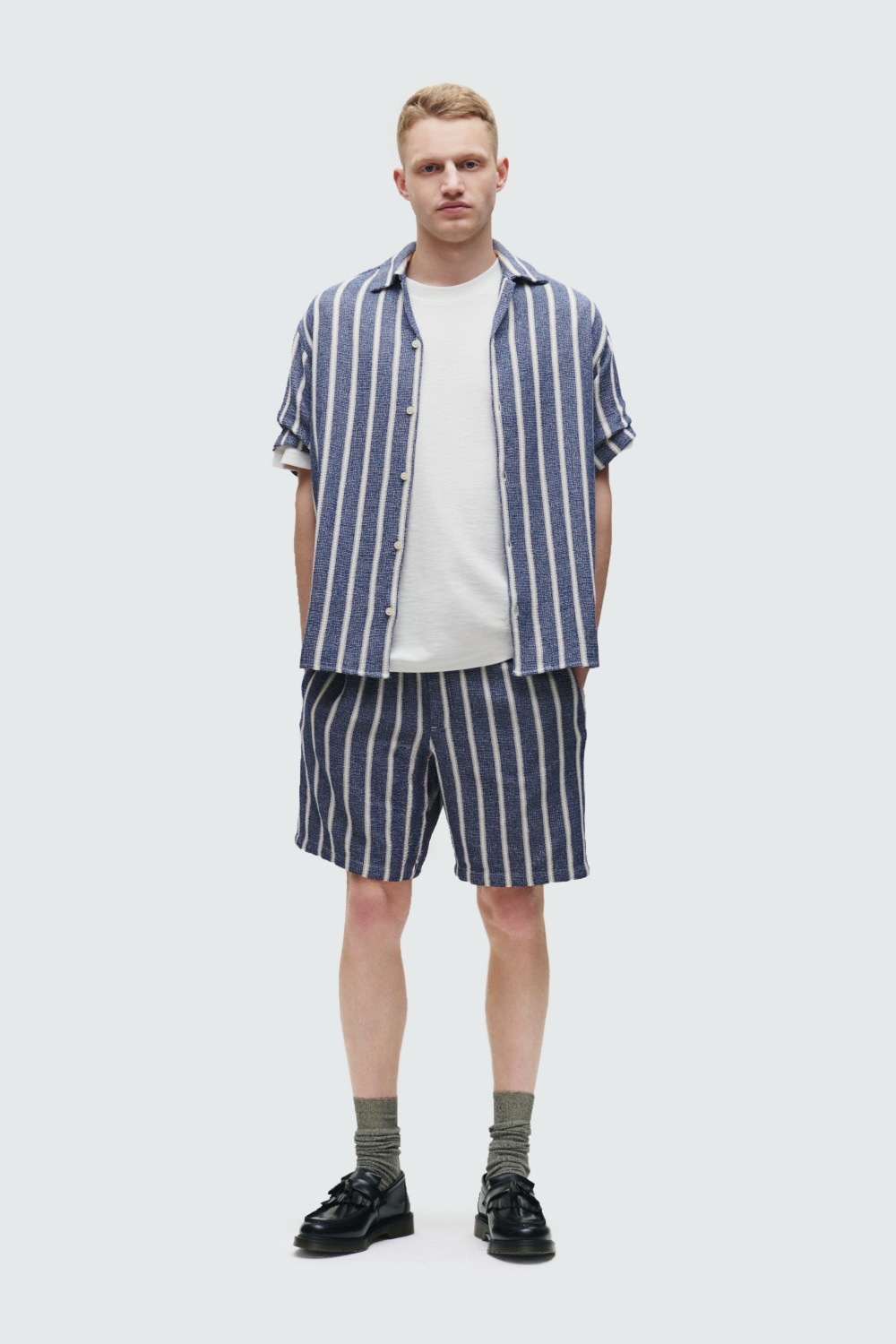 Jack & Jones Shorts »JPSTJAIDEN COBA STRIPE JOG SHORT SRT SN«
