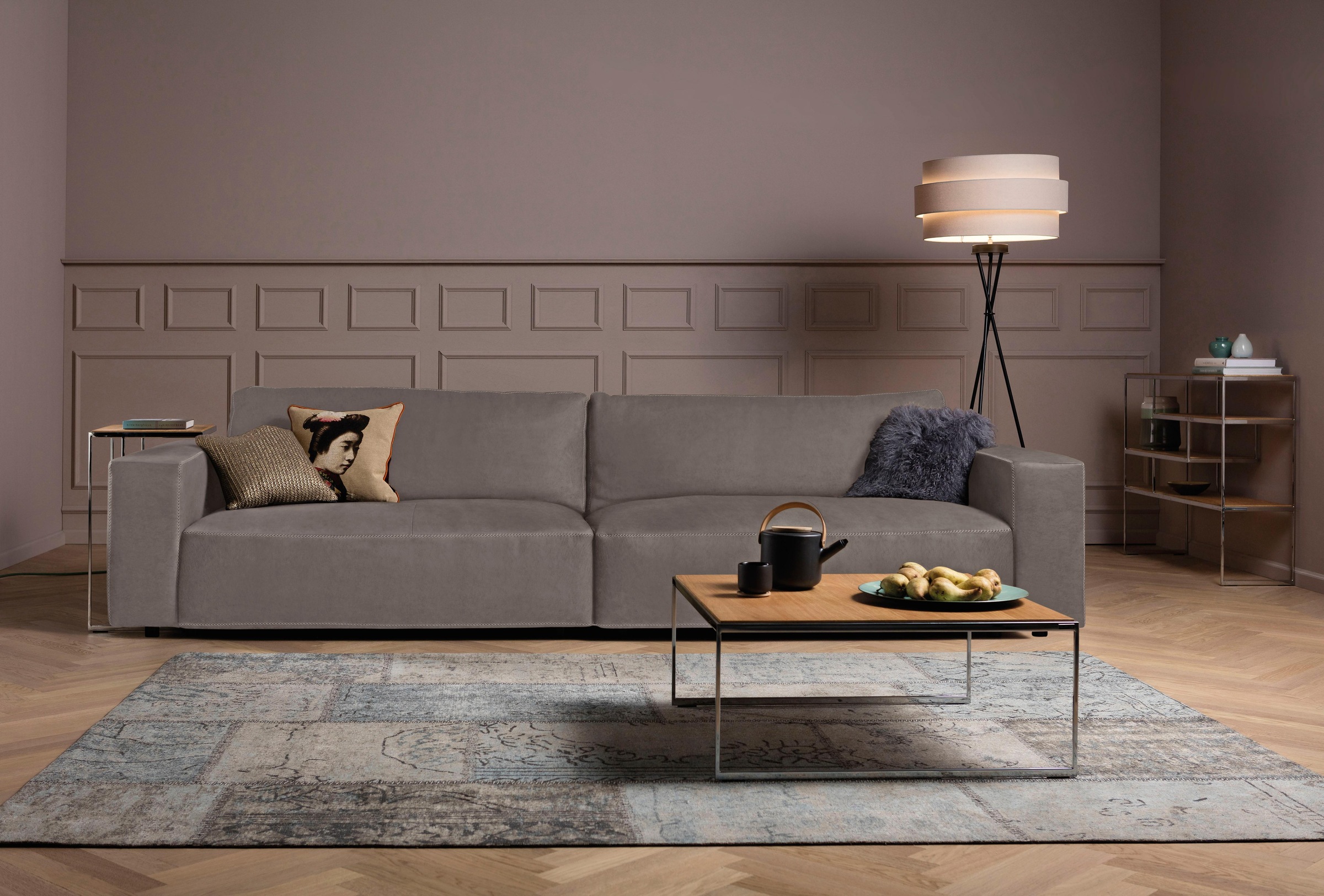 Musterring Big-Sofa »LUCIA«, in vielen Qualitäten und 4 unterschiedlichen N günstig online kaufen