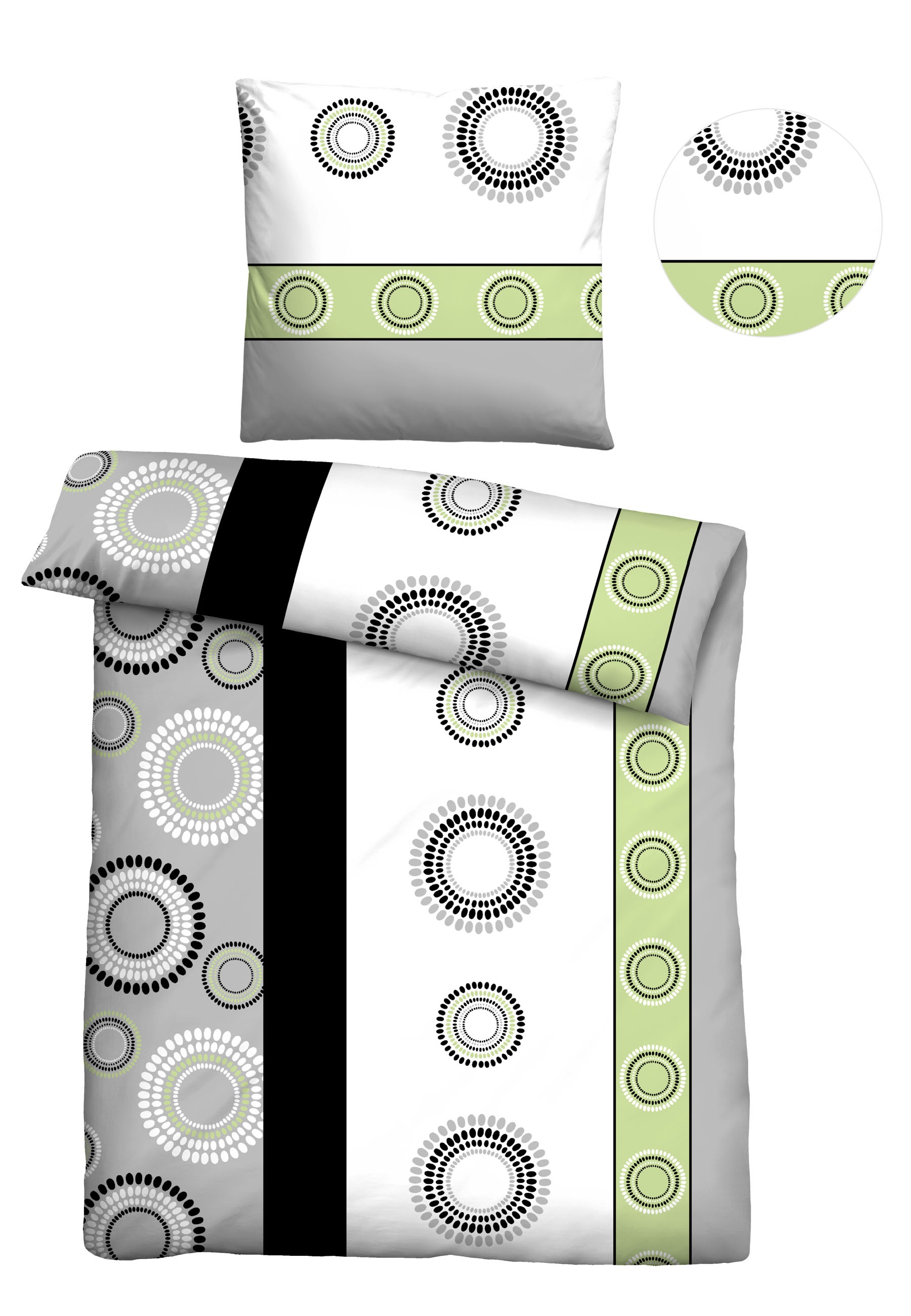 Castell - Markenbettwäsche Bettwäsche »0460123«, Polycotton, hautsympathisc günstig online kaufen