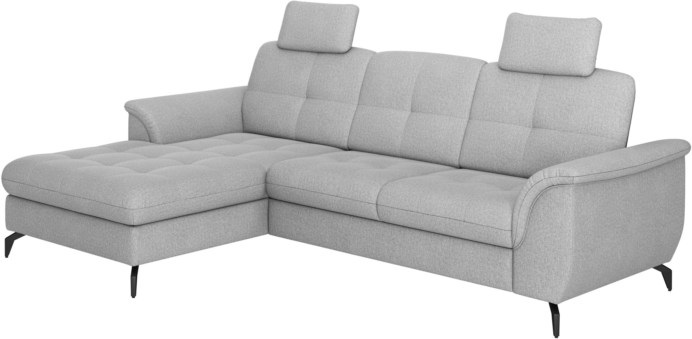 sit&more Ecksofa »Zora L-Form«, wahlweise mit Bettfunktion und Bettkasten