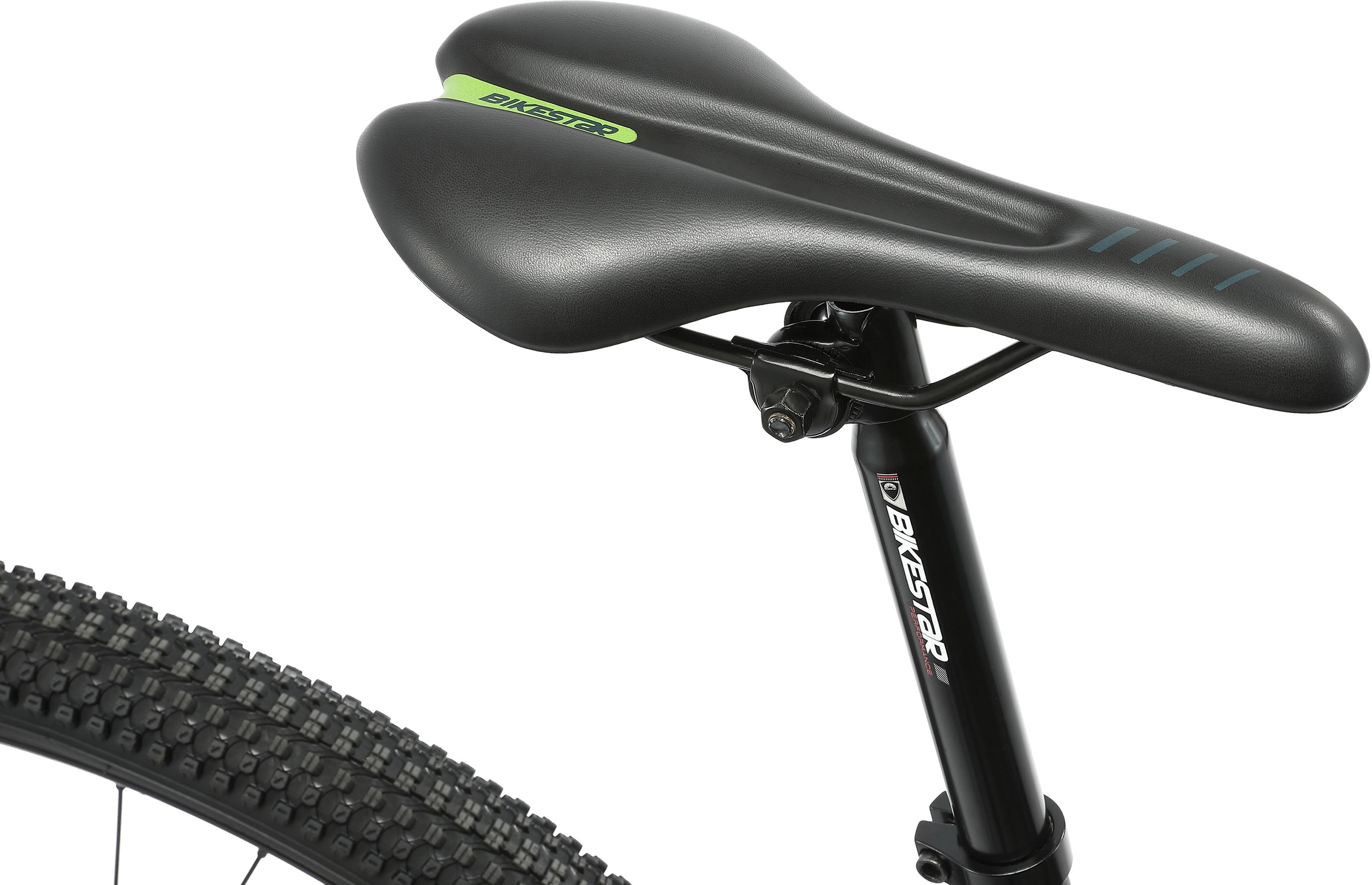 Bikestar Mountainbike, 21 Gang, Shimano, RD-TY300 Schaltwerk, Kettenschaltung, für Damen und Herren, Kettenschaltung