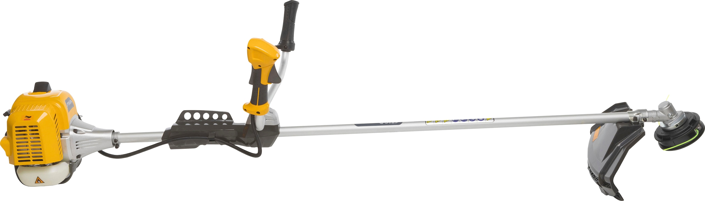 STIGA GARDEN Benzin-Motorsense »BC 545 B«, 42,7 cm³, Doppel-Faden, 3-T-Messer, Doppel-Tragegurt