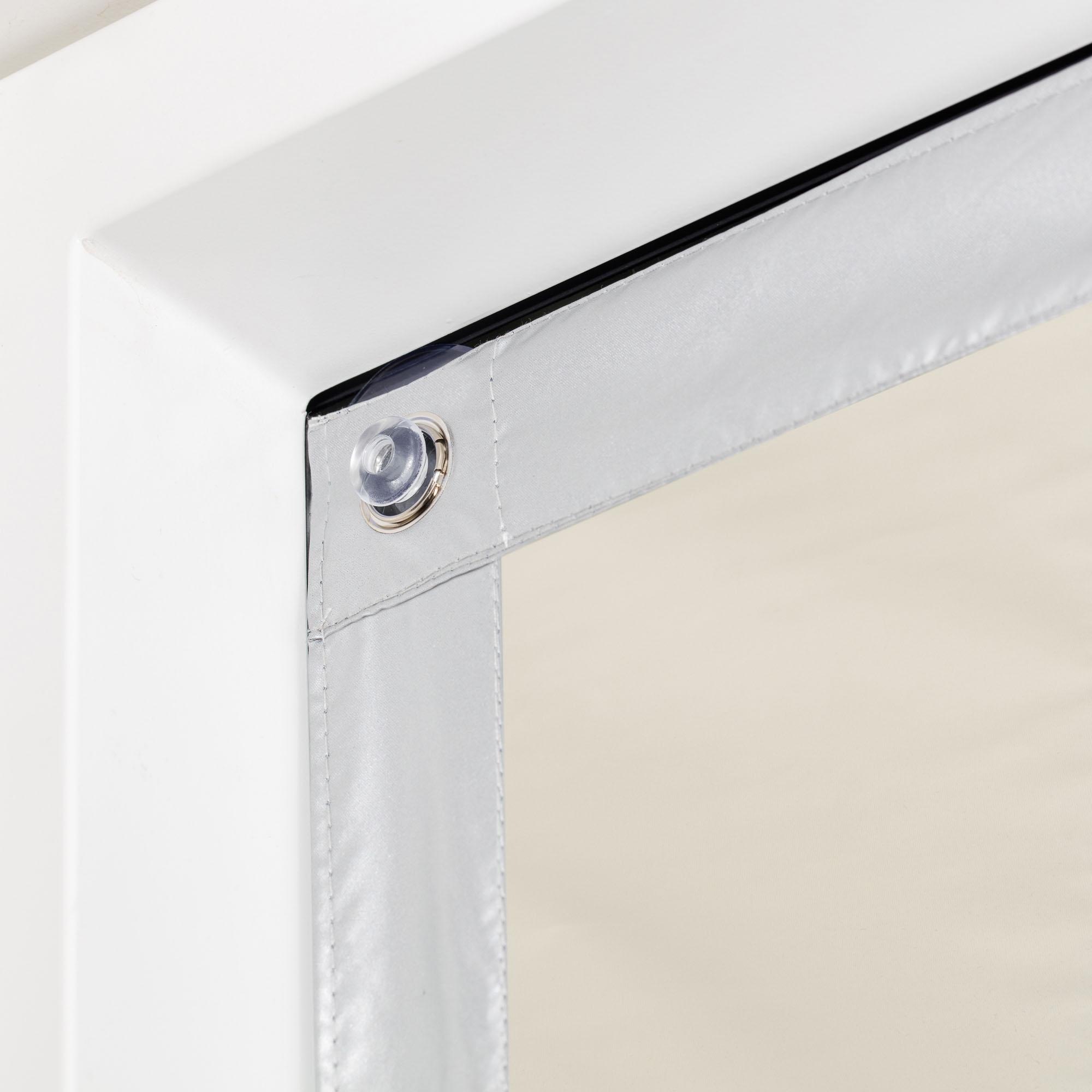 LICHTBLICK ORIGINAL Dachfensterrollo »Haftfix Hitzeschutz Abdunkelung«, ver günstig online kaufen