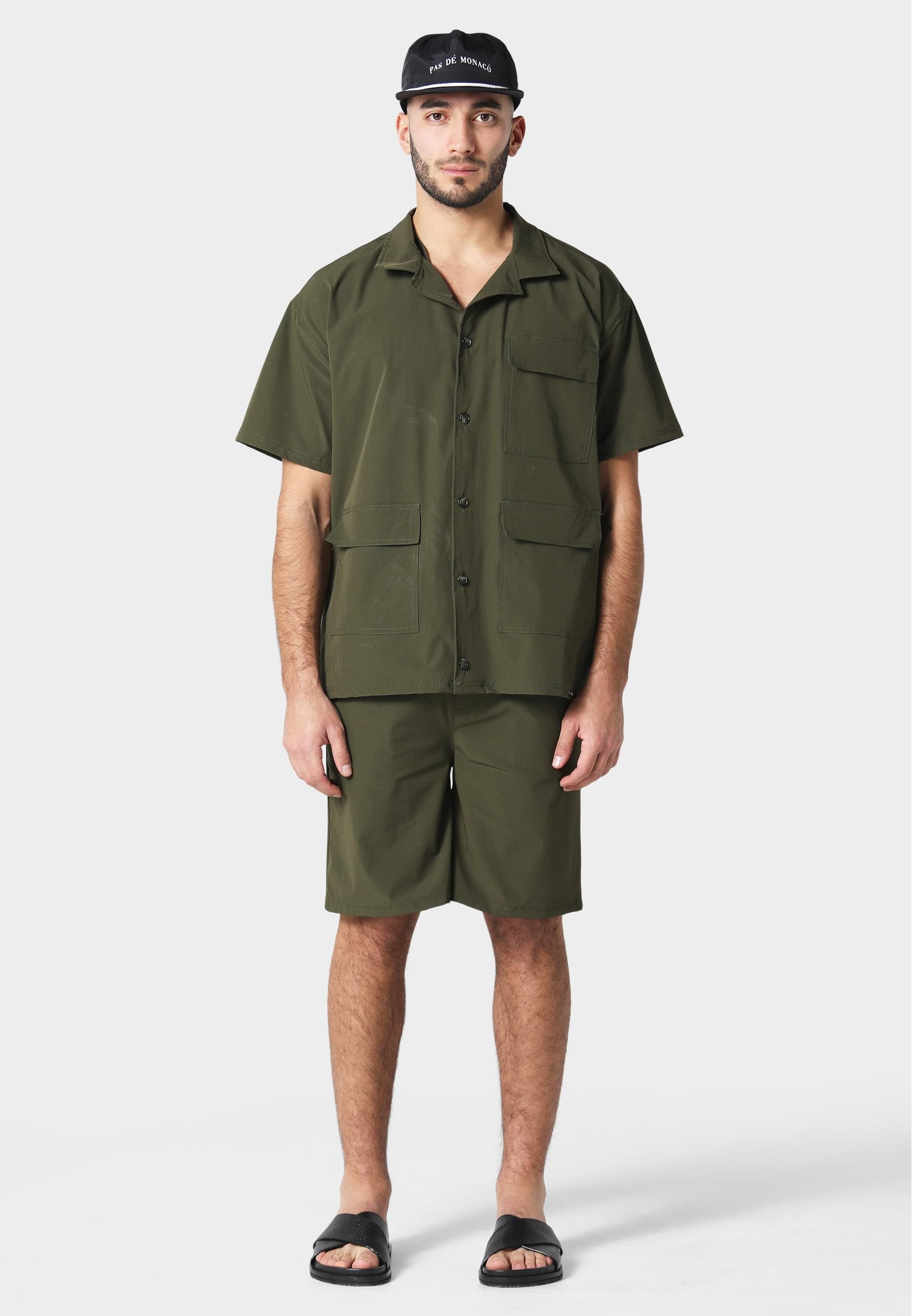 Pas De Monaco Kurzarmhemd »Pas De Monaco UTILITY SHIRT« 1 Stk.