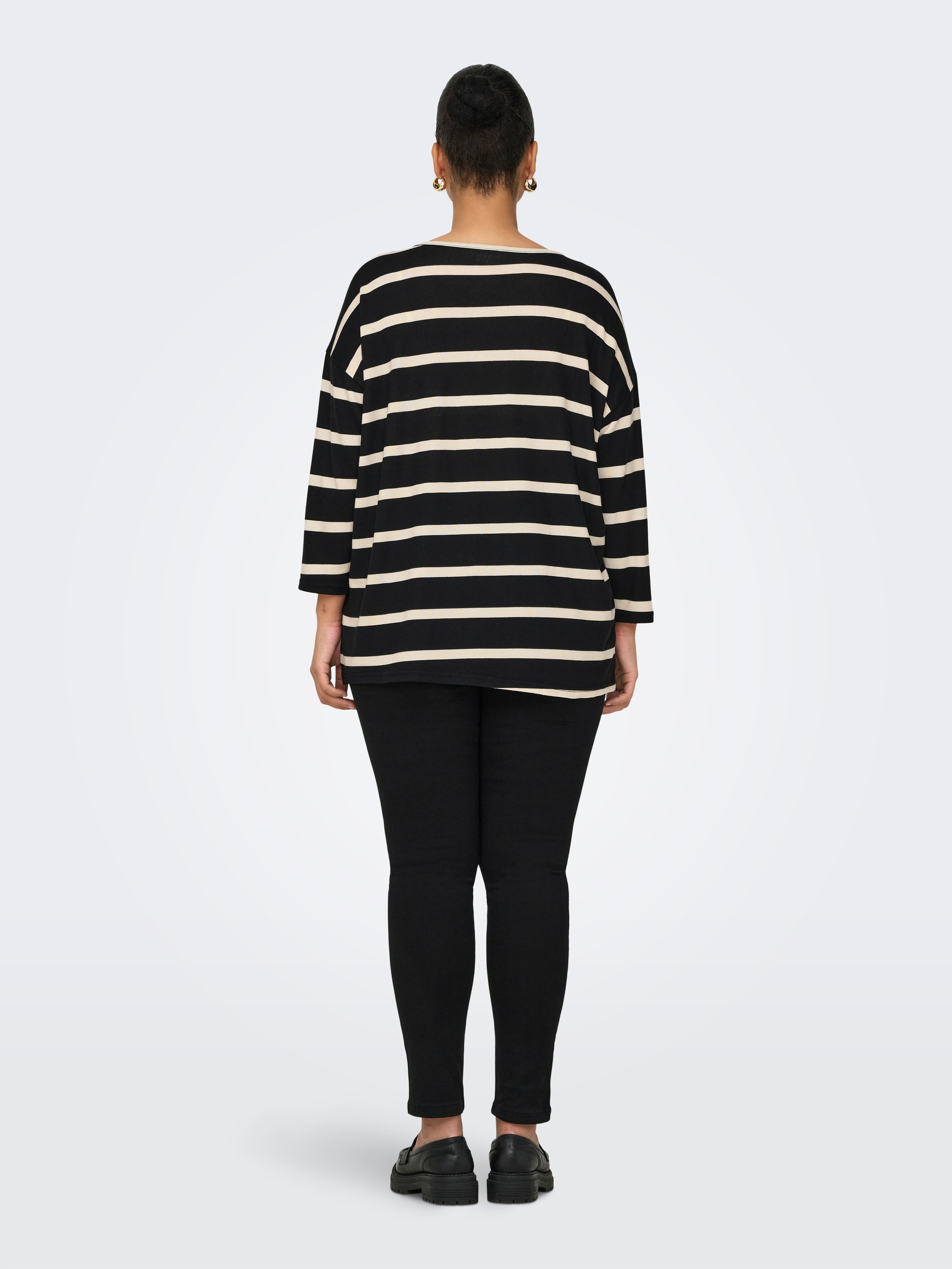 ONLY CARMAKOMA 3/4-Arm-Shirt »CARALBA 3/4 TOP NOOS«