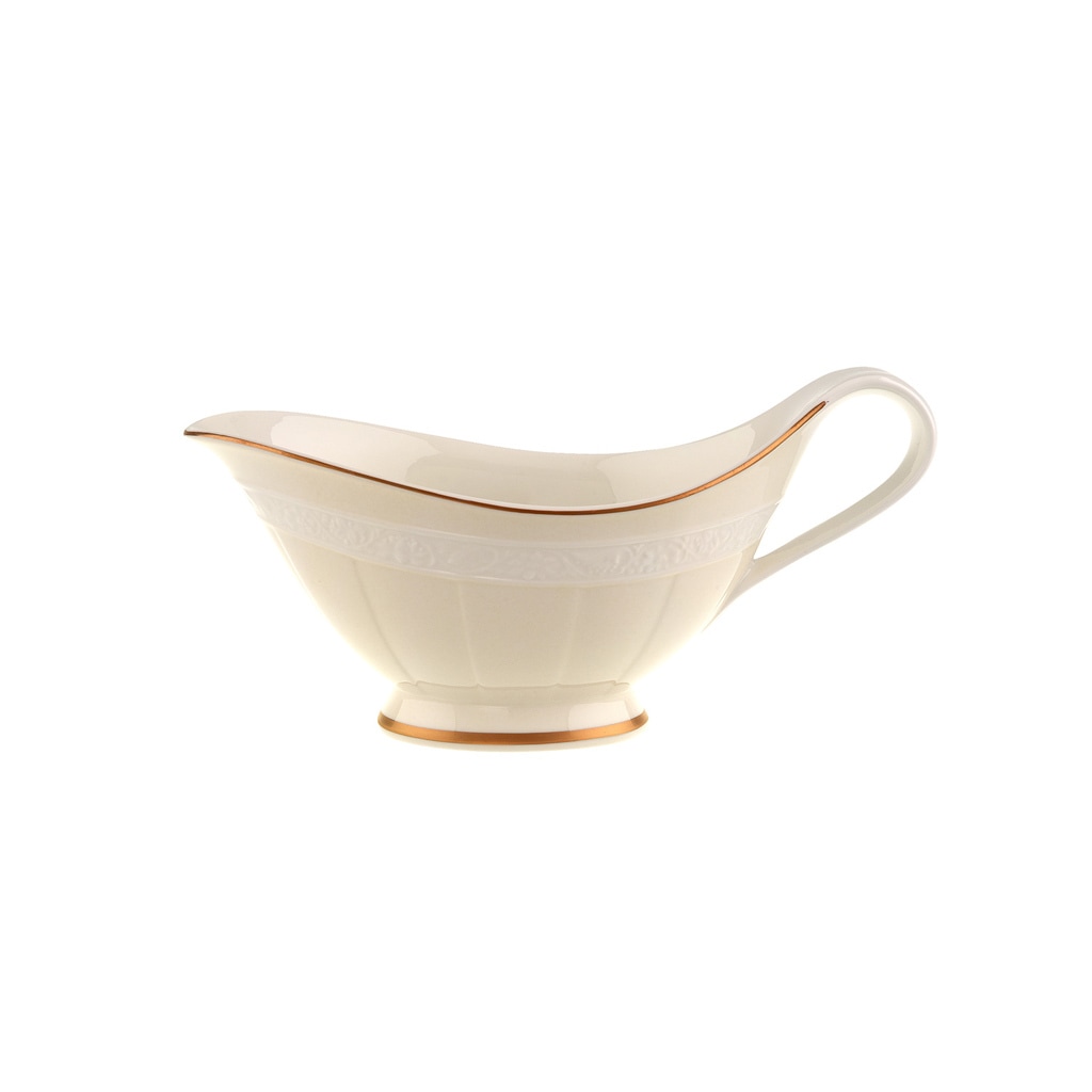 Villeroy & Boch Sauciere »Sauciere-Oberteil Ivoire 310 ml weiß-gold« günstig online kaufen