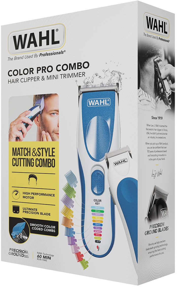 Wahl Haarschneider »Color Pro Cordless«, 10 Aufsätze