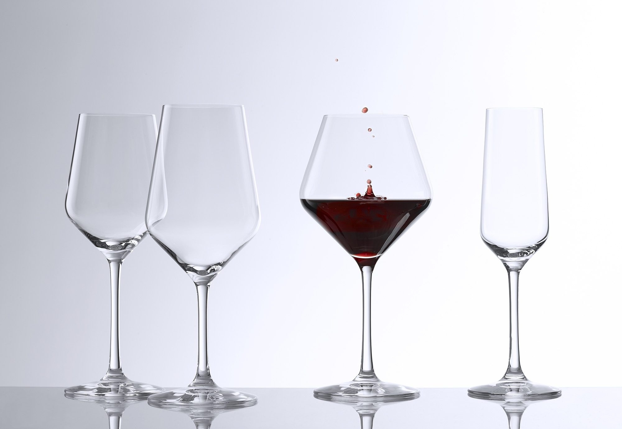 Stölzle Longdrinkglas »REVOLUTION«, (Set, 6 tlg.), aus Kristallglas, Höhe c günstig online kaufen