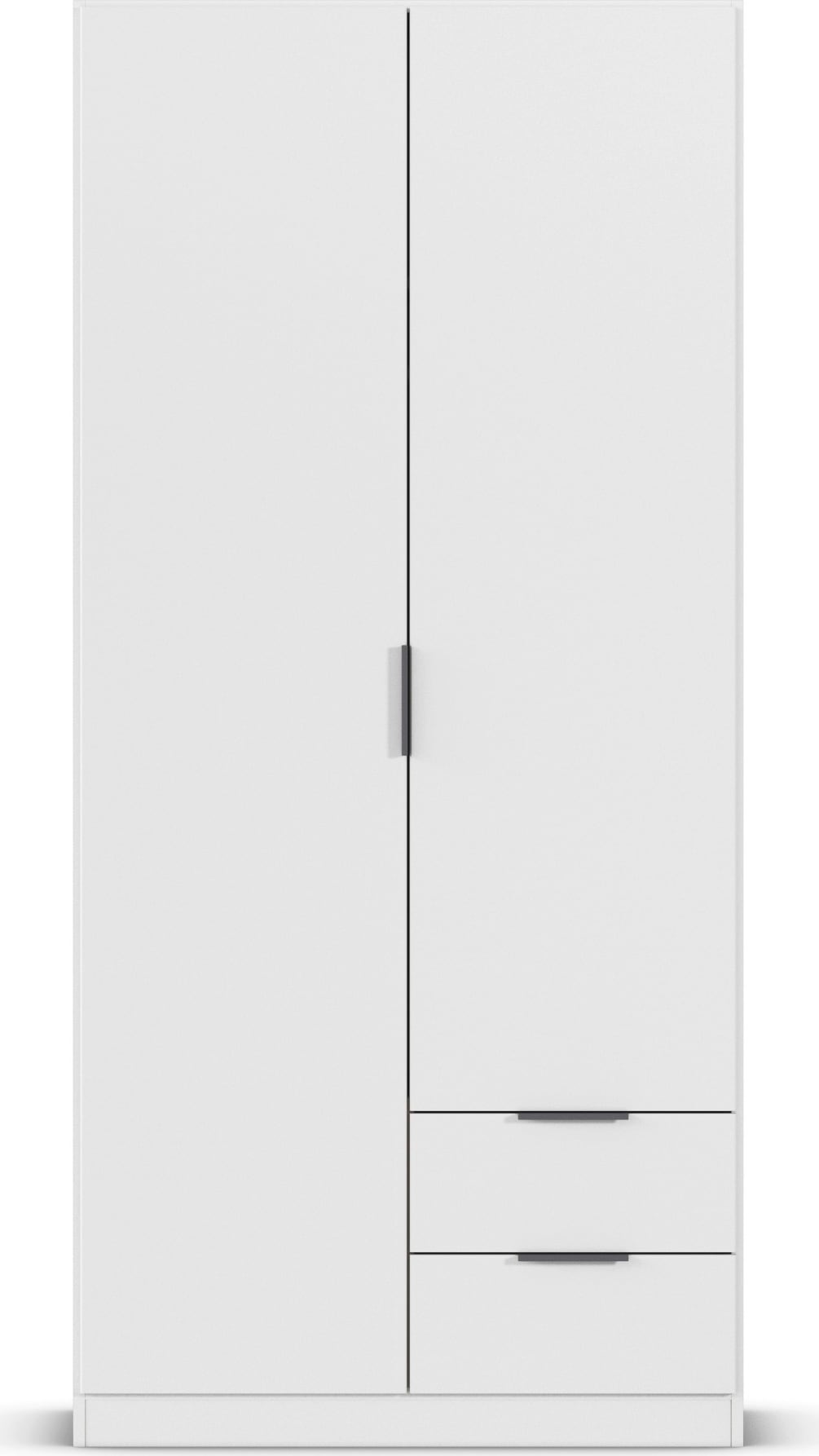 rauch Kleiderschrank »Drehtürenschrank Schrank Garderobe Ankleide Schlafzimmer LAGOA« in 3 verschiedenen Ausstattungen BASIC/CLASSIC/PREMIUM,  mit geräumigen Schubladen, optional mit Aufsatz MADE IN GERMANY